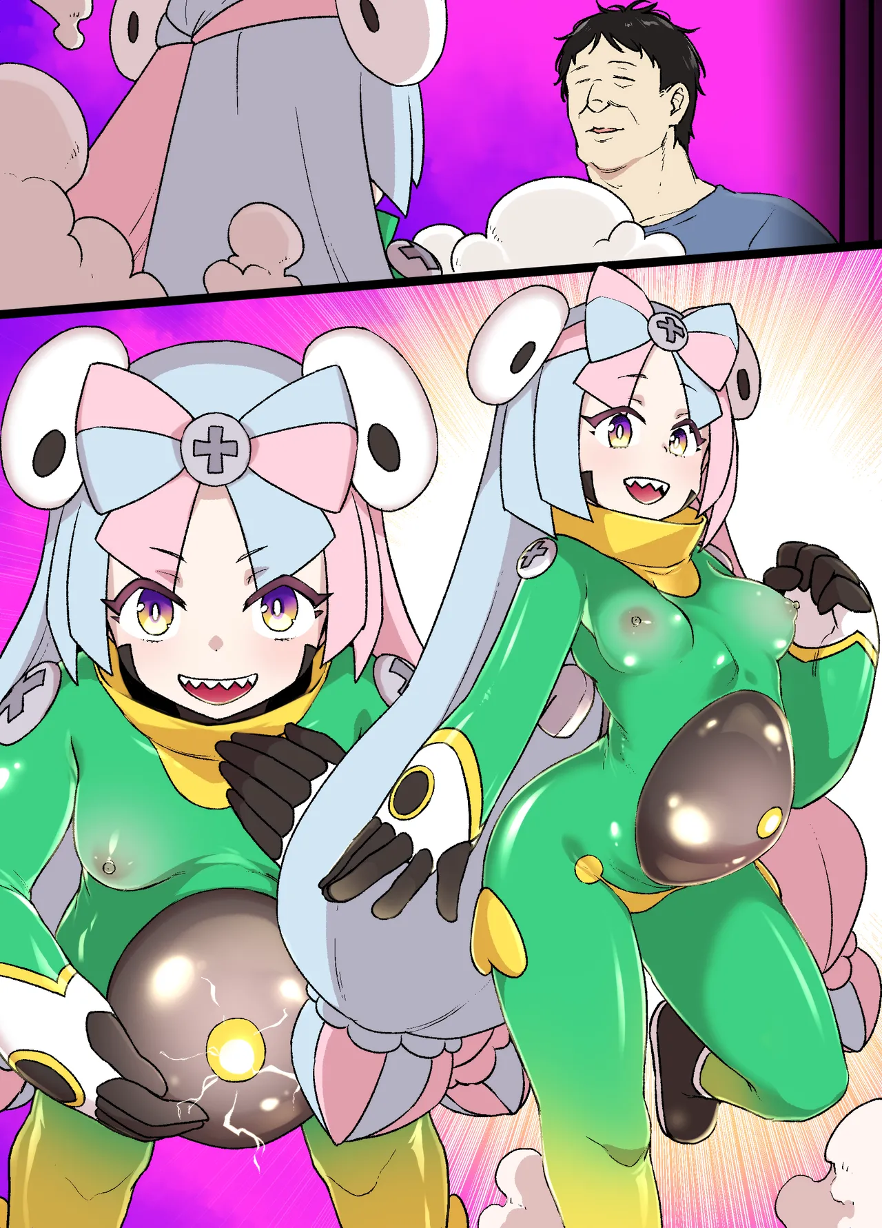 スレイブボール洗〇ナンジャモ＆ハラバリー漫画 page 19 featuring iono pokemon parody - unusual teeth mind control hentai manga - read online free