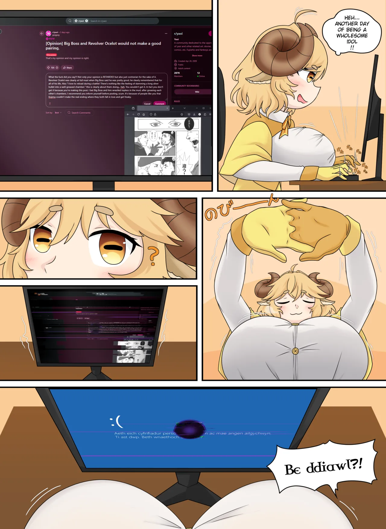 The Glitch at XP Hill page 15 original parody - read online free