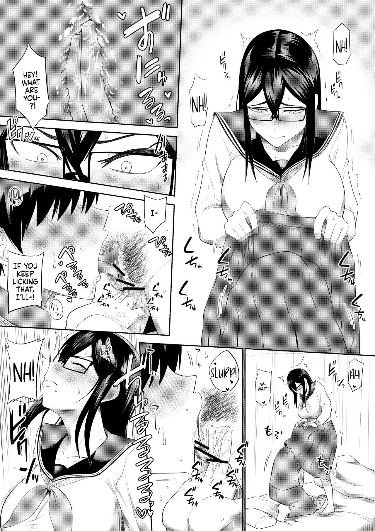 [Makosho] Sewayaki na Kyonyuu Gakkyuu Iinchou Sono 1-12 | The Kind and Caring Busty Class Rep Ch.1-12 [English] [NudeSalad] (Ongoing) page 33 original parody - handjob kissing hentai manga - read online free