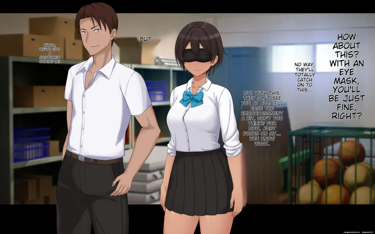 Naka ga Ii Onna Tomodachi wa Aitsu no Kanojo datta page 197 original parody - sole female blindfold hentai manga - read online free