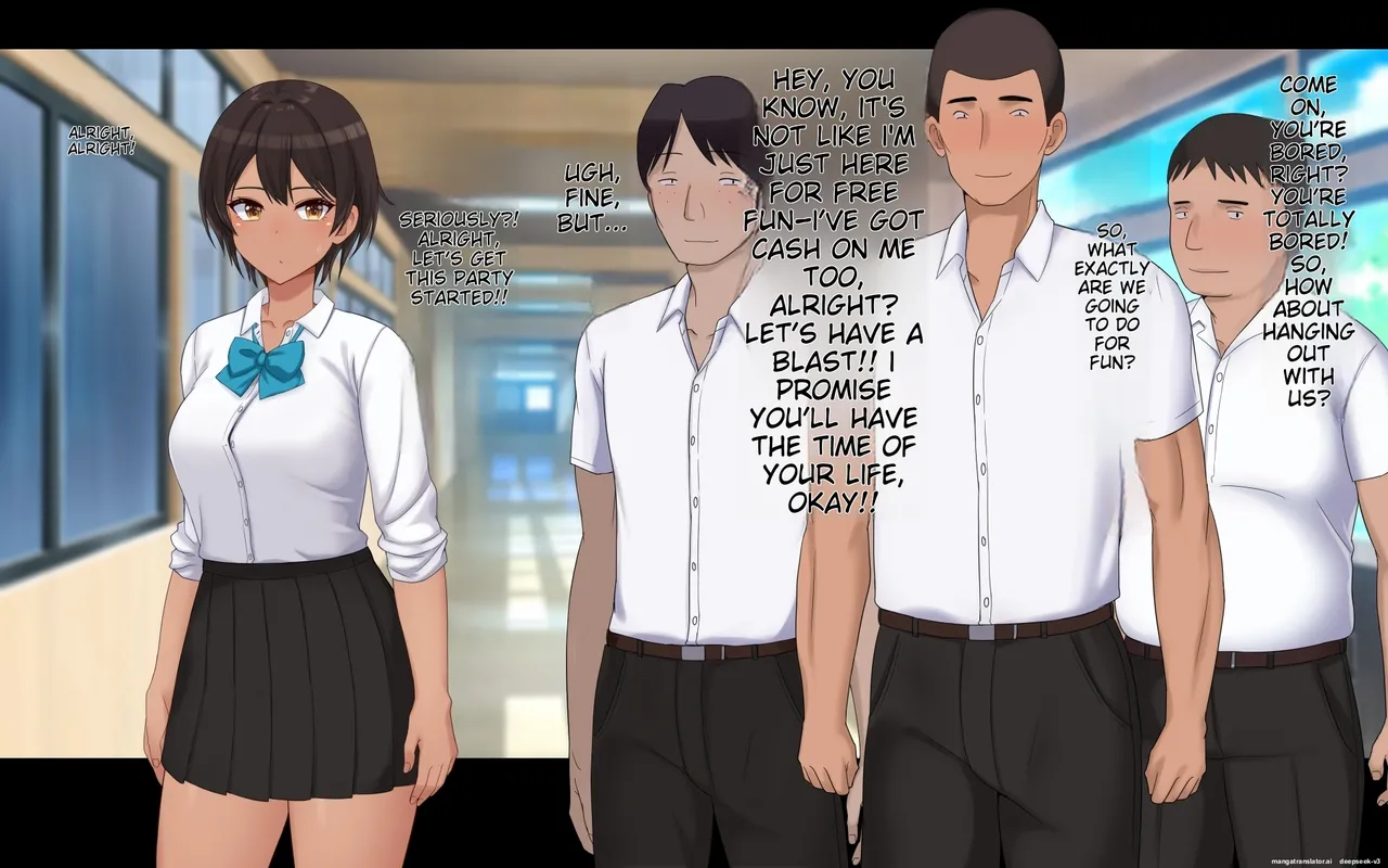 Naka ga Ii Onna Tomodachi wa Aitsu no Kanojo datta page 342 original parody - swimsuit mmf threesome hentai manga - read online free