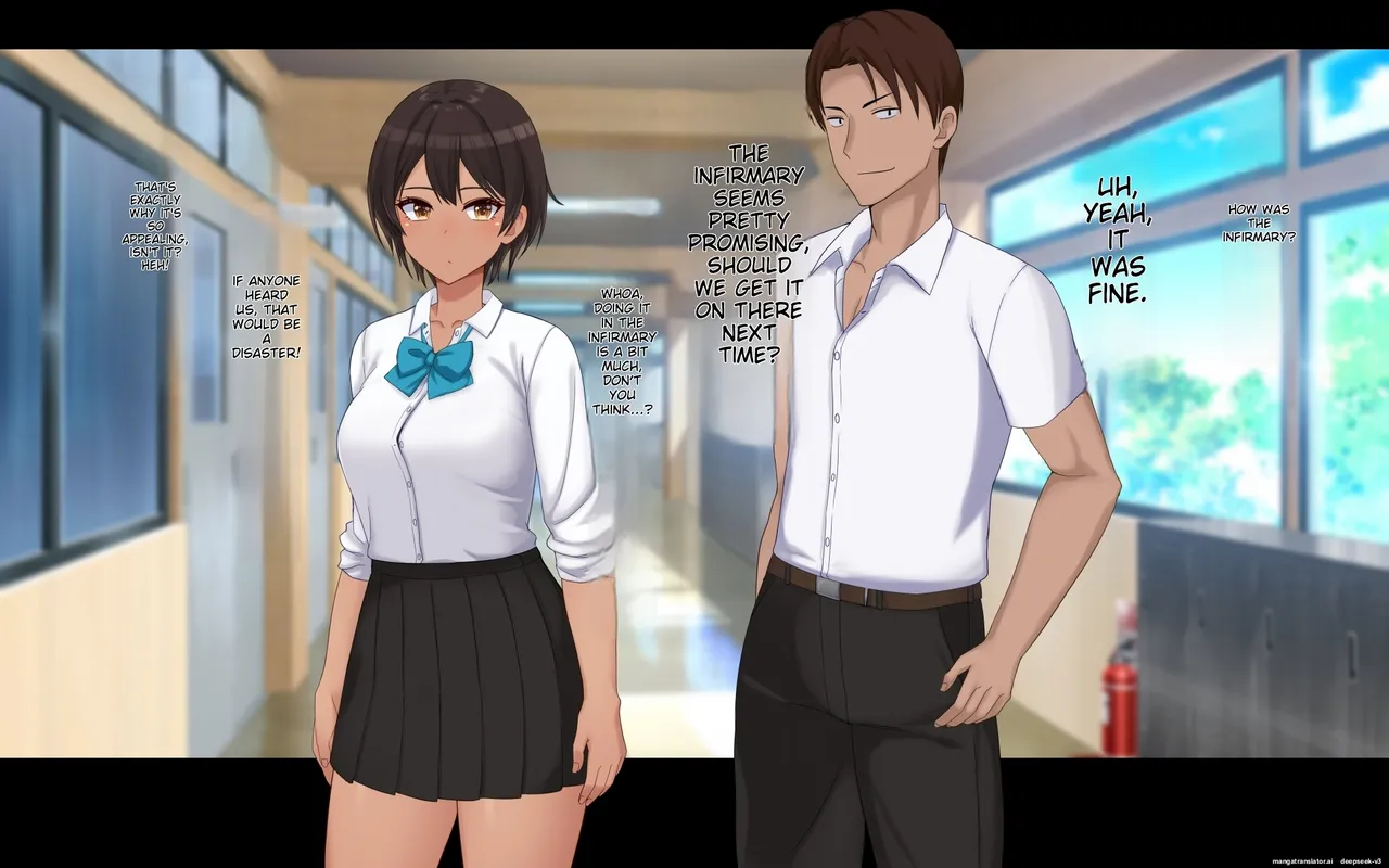 Naka ga Ii Onna Tomodachi wa Aitsu no Kanojo datta page 80 original parody - swimsuit mmf threesome hentai manga - read online free