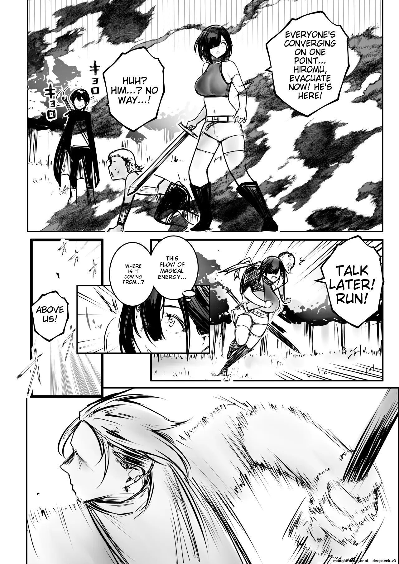 Onna Kishi Rize wa Koyoi mo Maotoko ni Dakareru 3 page 9 original parody - rough translation big breasts hentai manga - read online free