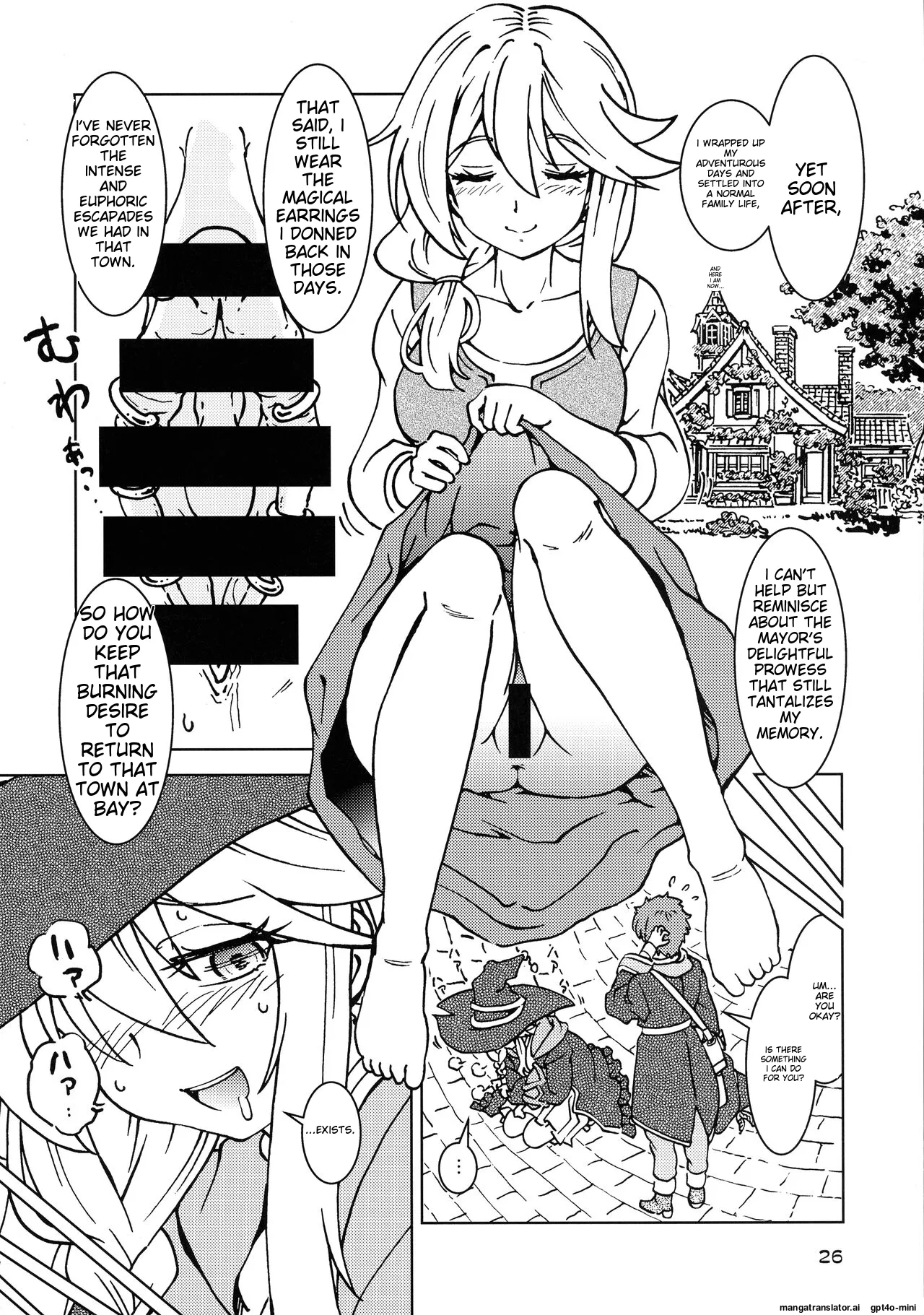 Tabitabi Nikki ni wa Shirusenakatta Koto. 3 page 25 featuring elaina majo no tabitabi parody - nakadashi rough translation hentai manga - read online free