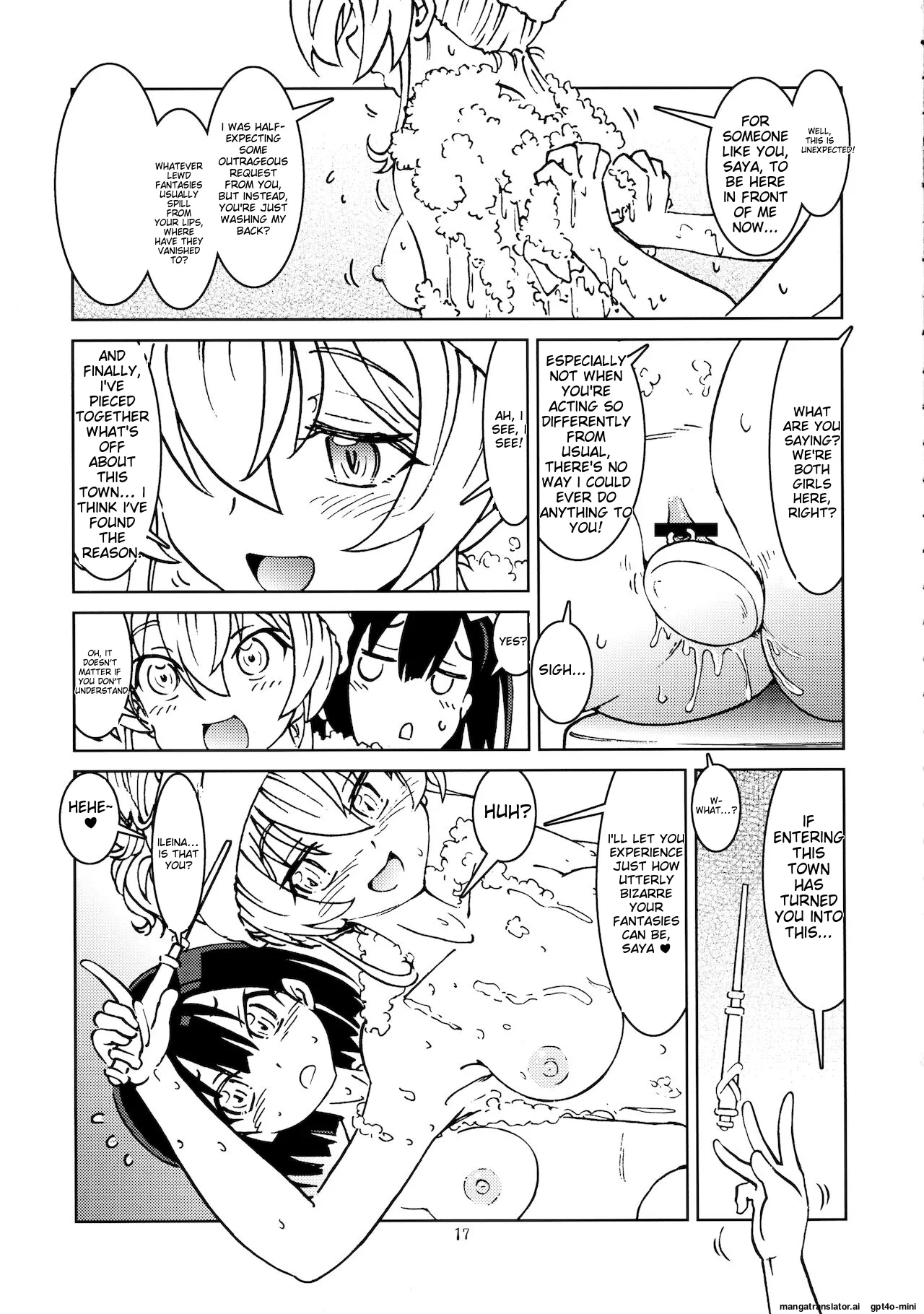 Tabitabi Nikki ni wa Shirusenakatta Koto. 2 page 18 featuring elaina majo no tabitabi parody - rough translation stockings hentai manga - read online free