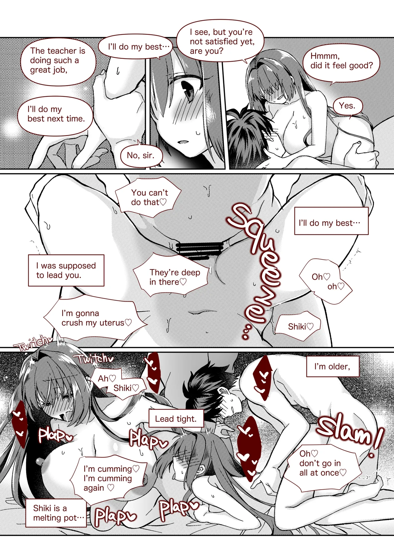 志貴青の小話。 page 9 original parody - sole female sole male hentai manga - read online free