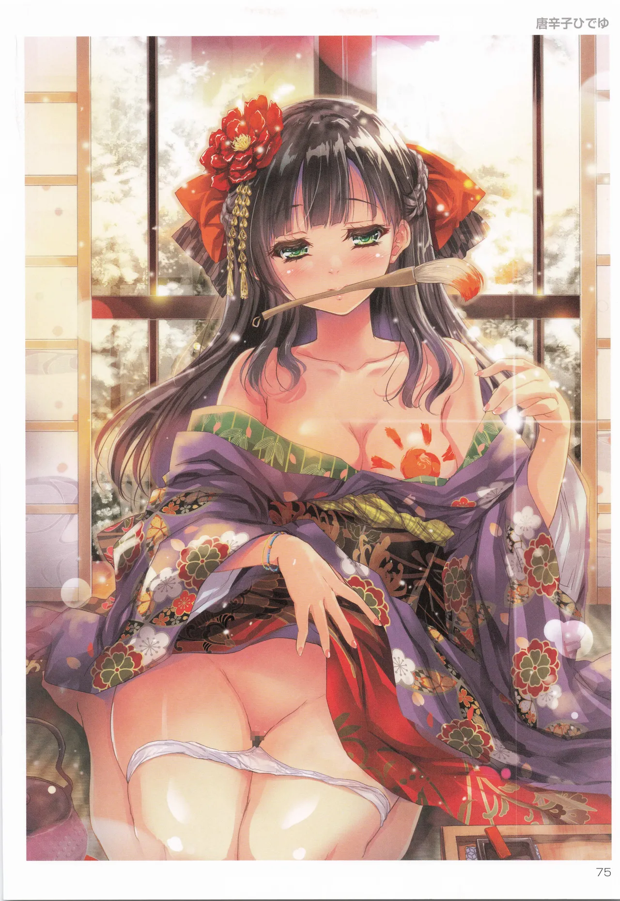 TORANOANA Girls Collection 2019 WINTER TYPE-X page 76 original parody - full color big breasts hentai manga - read online free