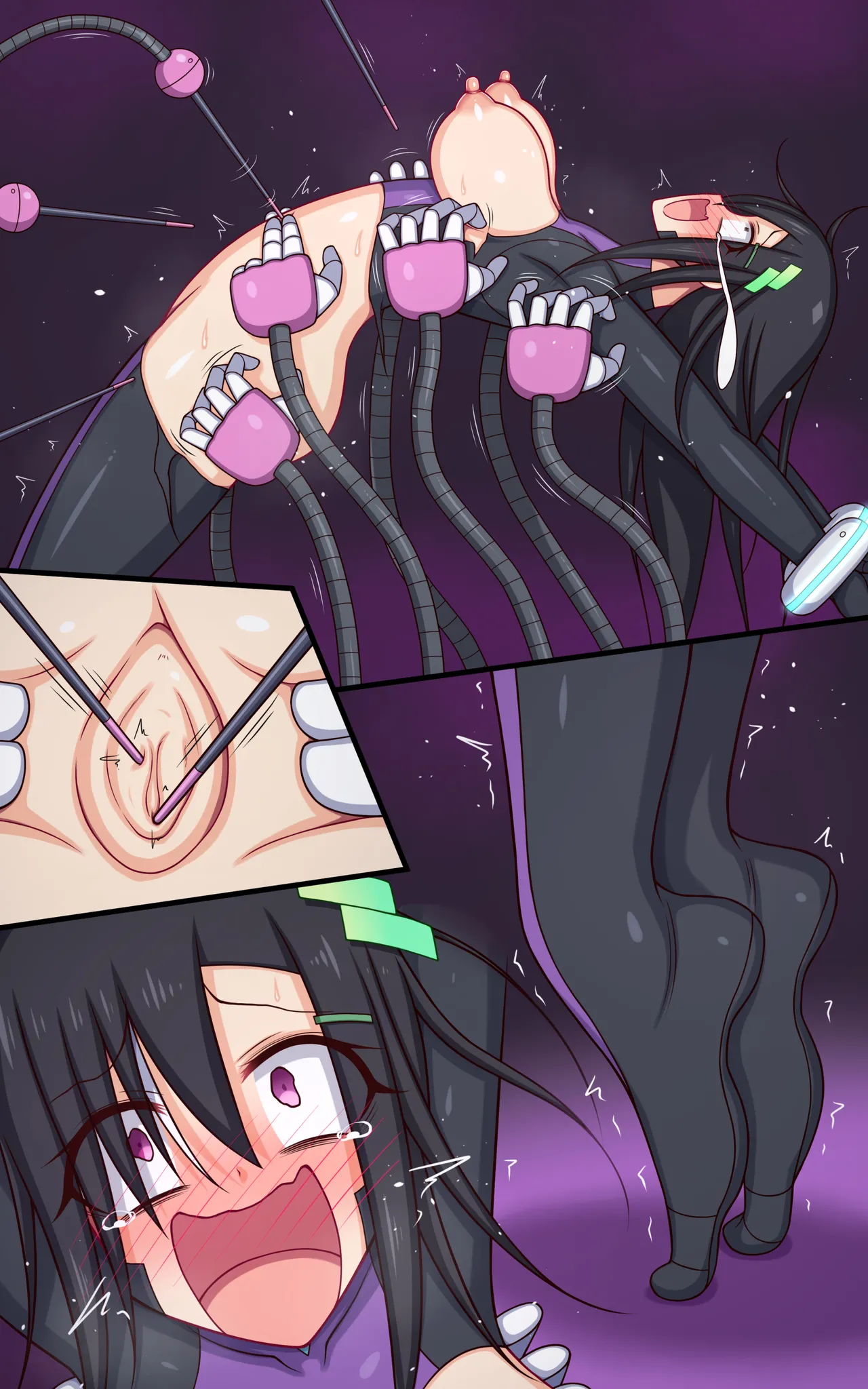 Kusuguri Robo-kan Kusuguri Jikkenshitsu de Haran no Ichinichi Hen page 34 original parody - machine bondage hentai manga - read online free