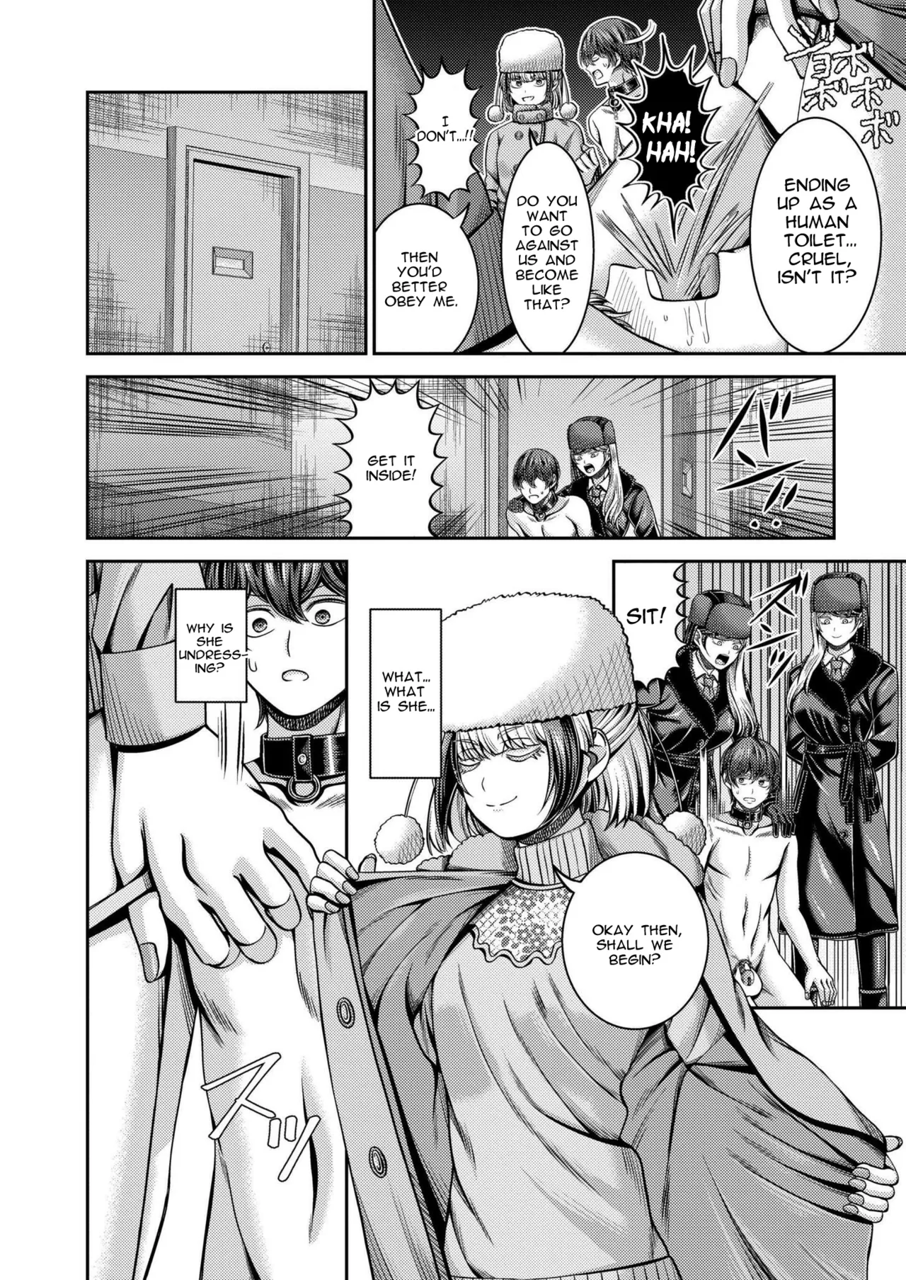 [Yamahata Rian] Siberia Tokkyuu Inferno ~Dorei Mitsuzoujouiki~ | Siberian Express Inferno (COMIC Kaien VOL. 20) [English] [Spirtohleb] [Digital] page 10 - chastity belt pegging hentai manga - read online free