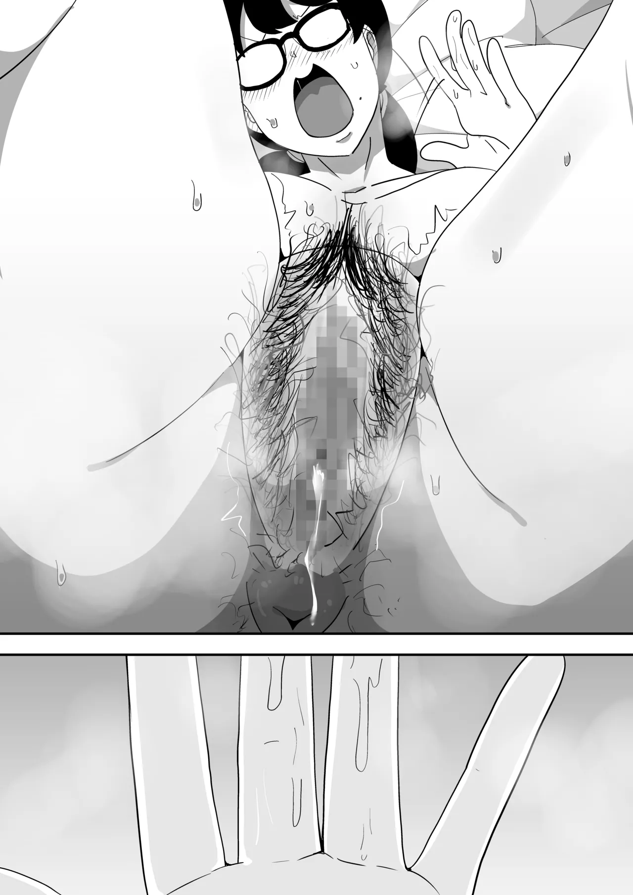Jimi Otaku Megane-chan to Icha Love H page 122 original parody - kissing big breasts hentai manga - read online free