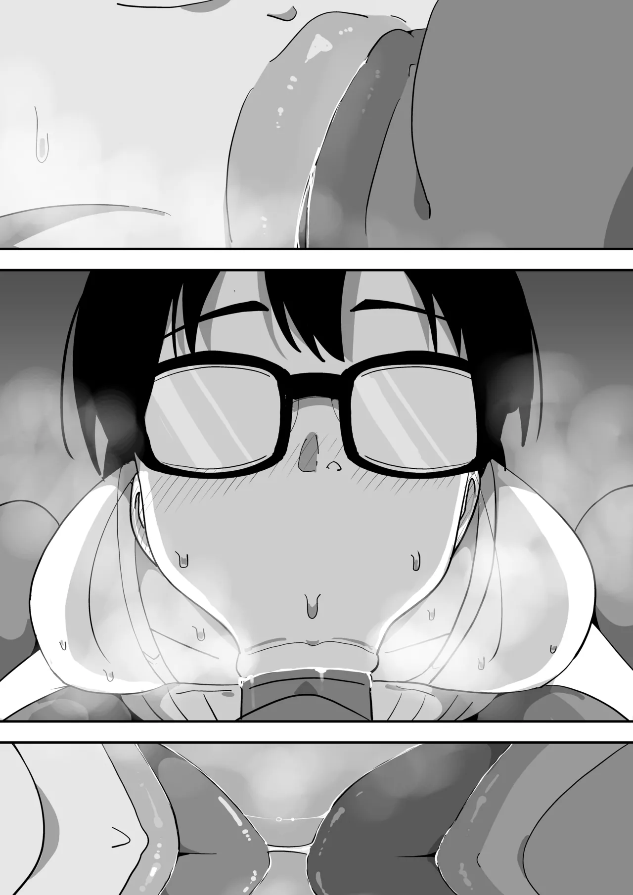 Jimi Otaku Megane-chan to Icha Love H page 130 original parody - kissing big breasts hentai manga - read online free