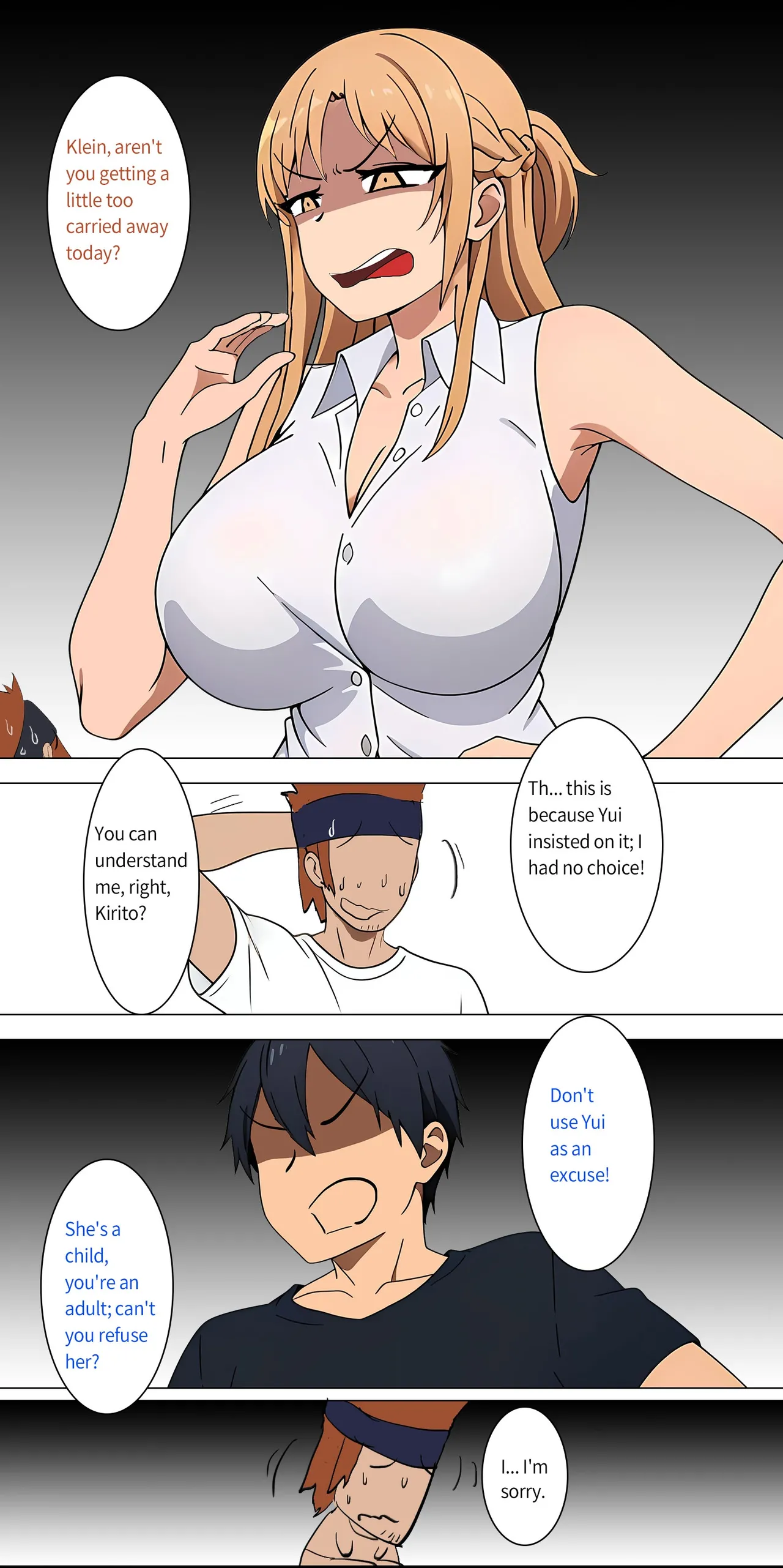 Asuna family 1-26 page 14 featuring asuna yuuki sword art online parody - full color big breasts hentai manga - read online free