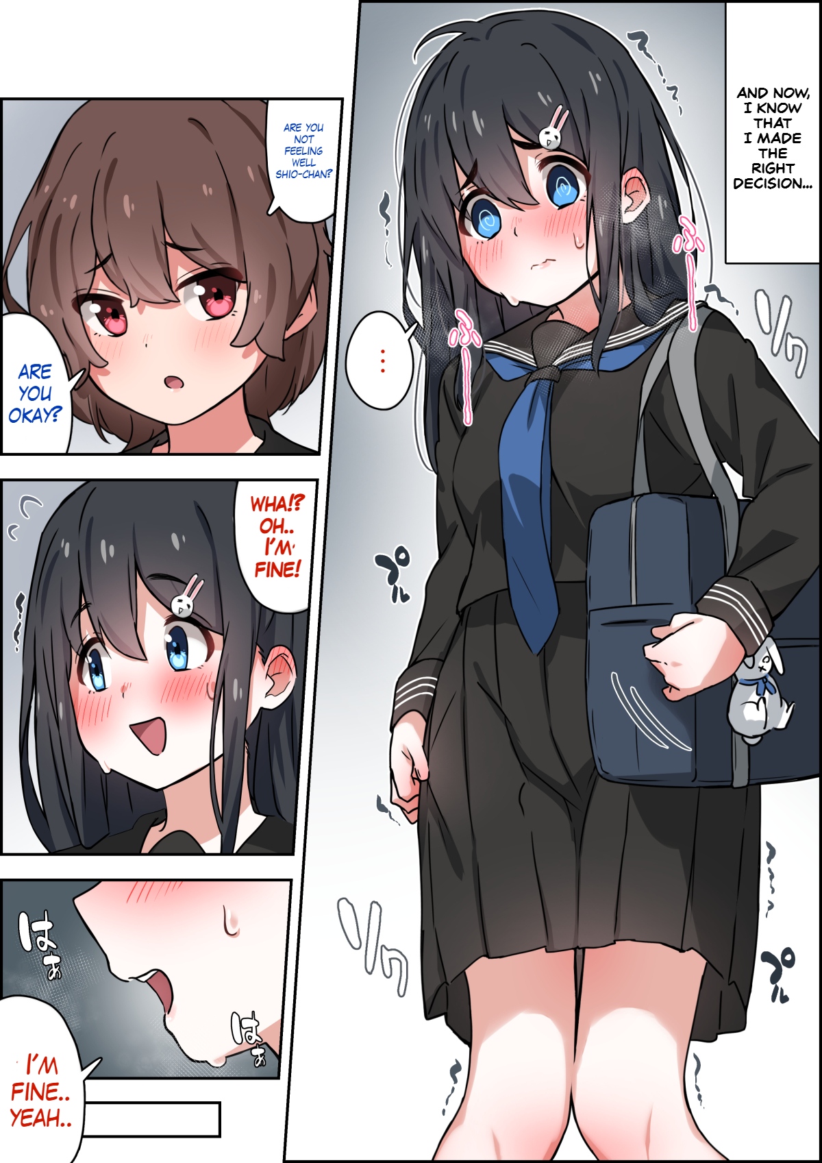 Walking back home in the winter with my childhood friend page 23 original parody - full color mosaic censorship hentai manga - read online free