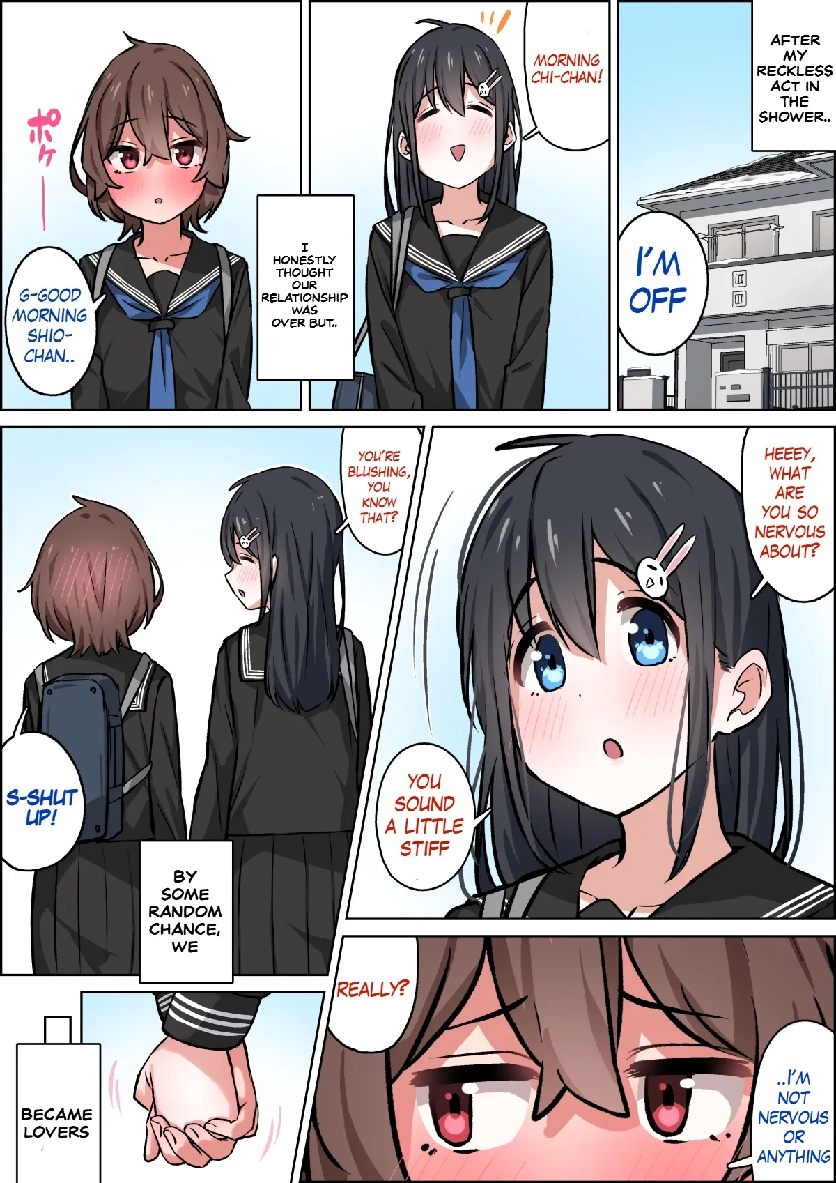 Walking back home in the winter with my childhood friend page 52 original parody - full color mosaic censorship hentai manga - read online free