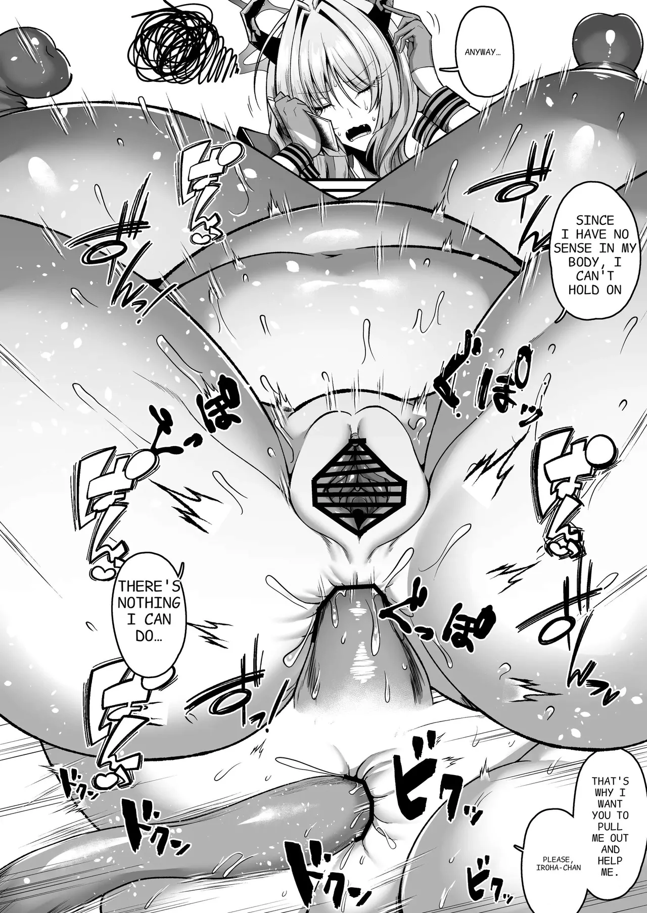 [Q-MODEL (ZIRAN)] NK (Not Kankaku) Ultra Orgasm Ana (Hole) | Ultra Acme Hole (Blue Archive) [English] [Digital] page 10 featuring satsuki kyougoku blue archive parody - big breasts bbw hentai manga - read online free