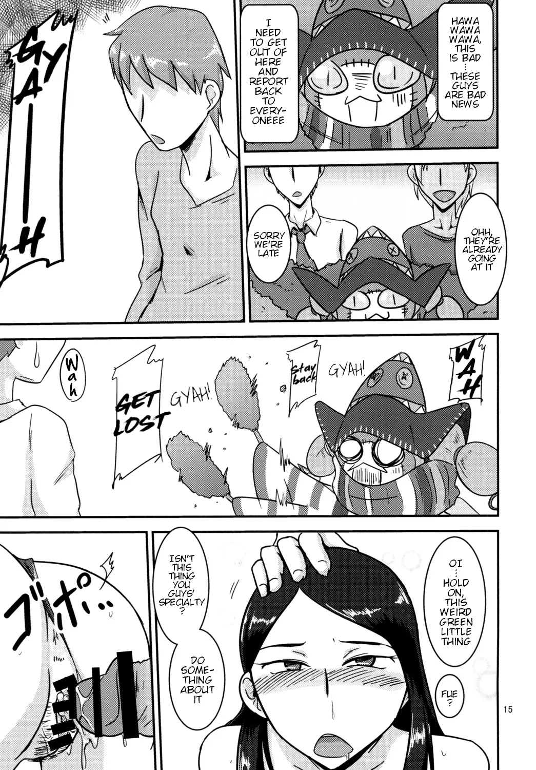 Tokumei Bitch VS Kiwamete Brave na Bitch DIRECTOR'S CUT page 16 featuring kyoryu pink tokumei sentai go-busters parody - glasses group hentai manga - read online free