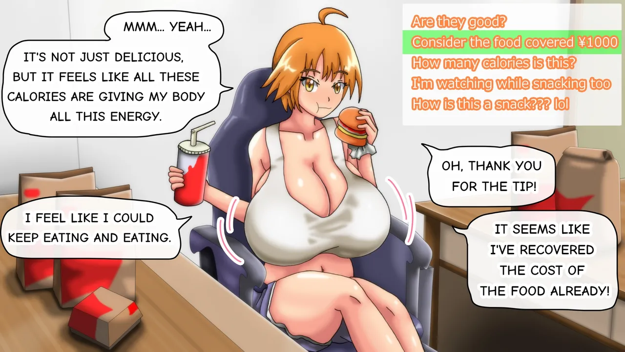 Tsubasa no Chounyuu Channel Haishin-chuu! page 22 - big breasts huge breasts hentai manga - read online free