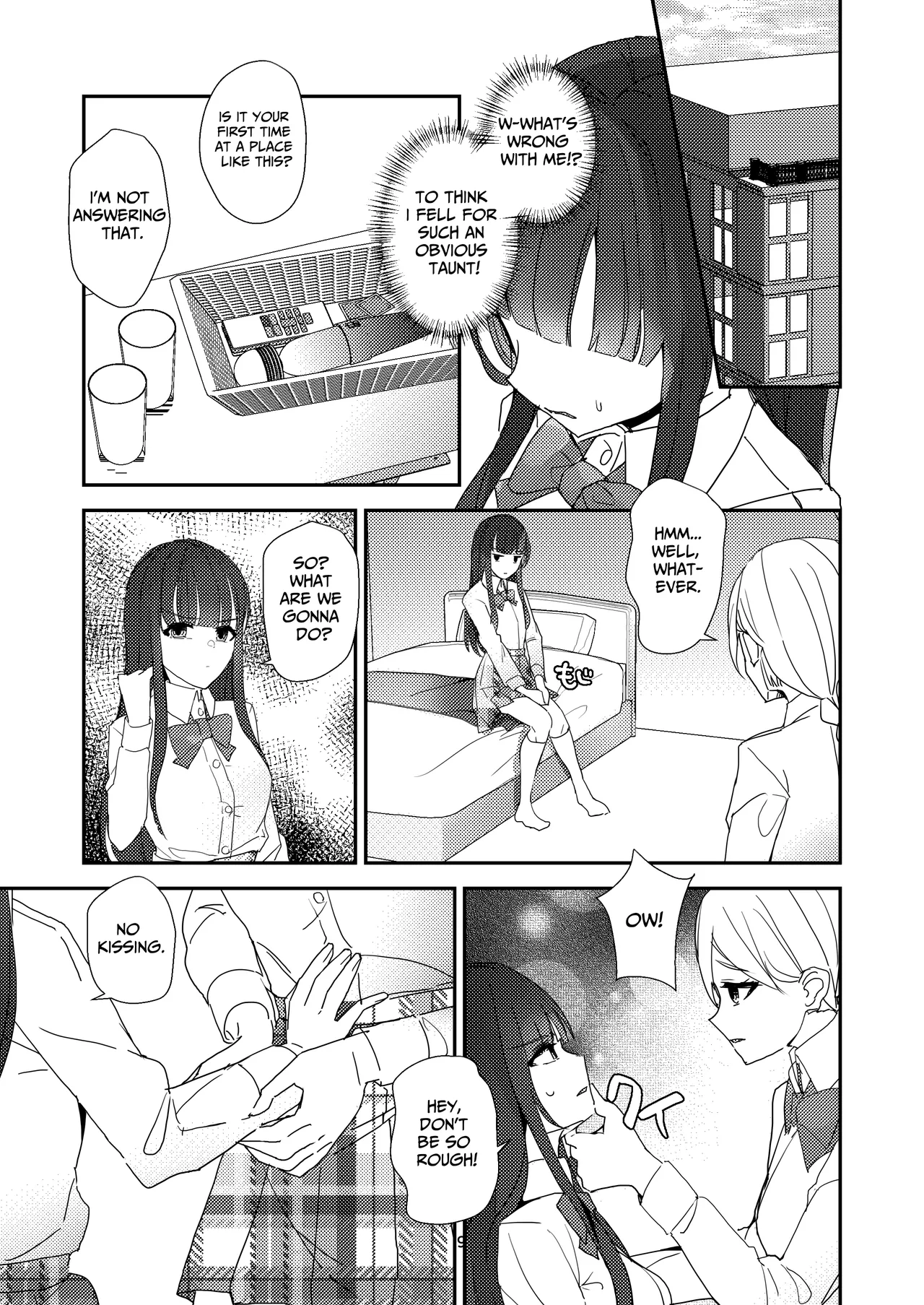A Tense Yuri Eromanga - She's Mine! page 9 original parody - females only masturbation hentai manga - read online free