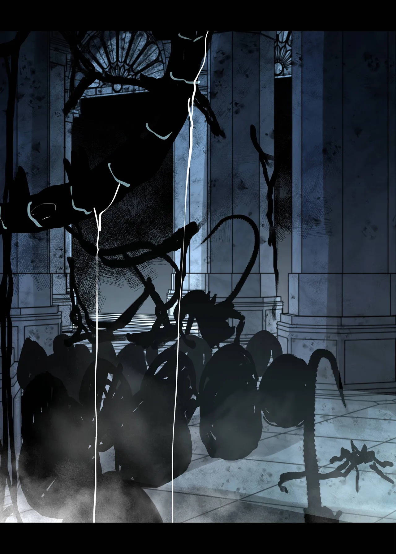 Another World ALIEN II page 50 featuring facehugger aliens parody - anal anal birth hentai manga - read online free