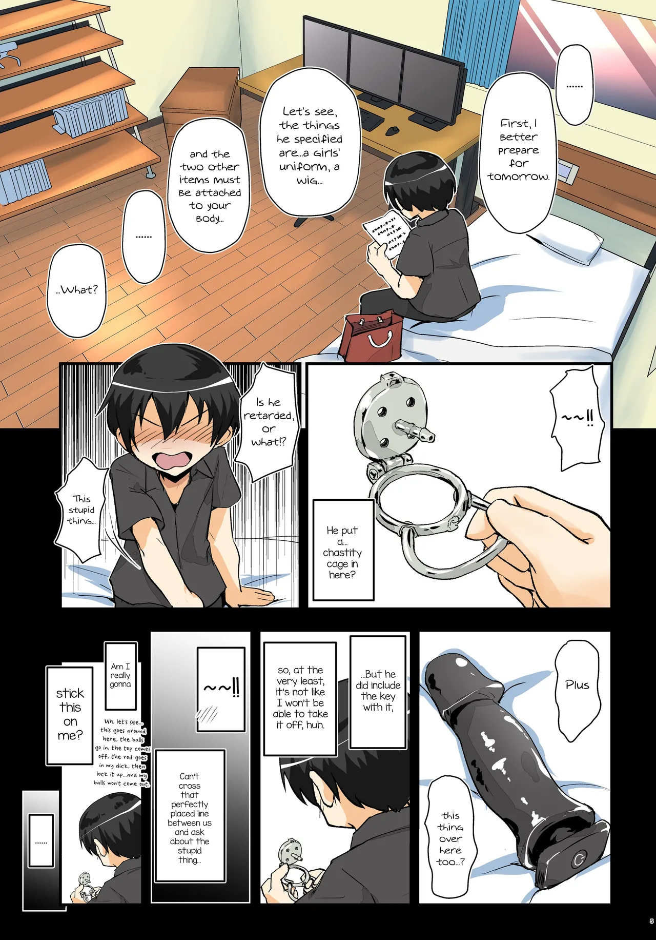 (C104) [Umari-ya (D-2)] Kiriko Route Another #09 Zenpen -Jitaku Anani-hen~ (Sword Art Online) [English] [mysterymeat3] - Page 5