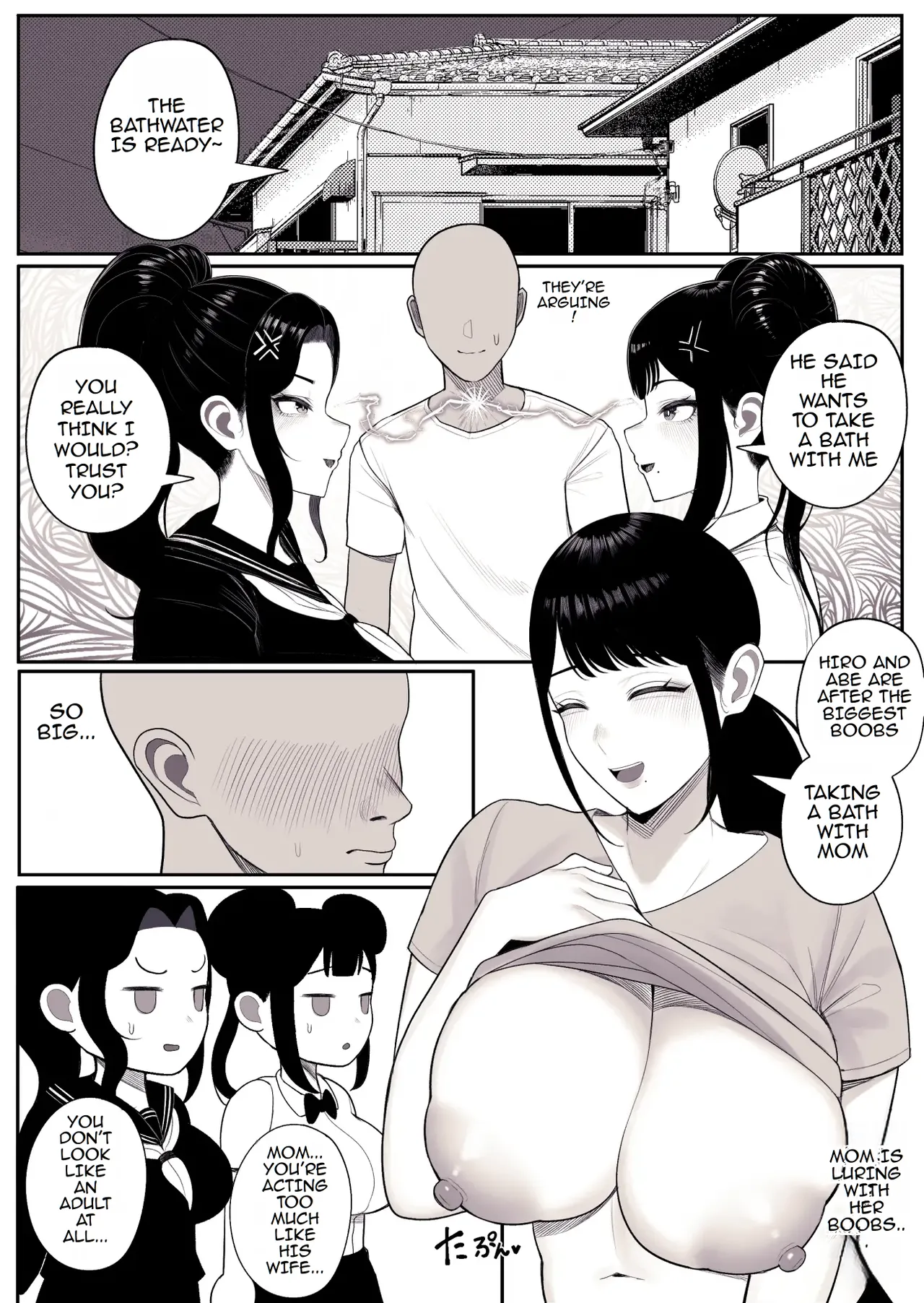 Katei Houkai | Family Ruin: A Forbidden Lust page 58 original parody - inseki milf hentai manga - read online free