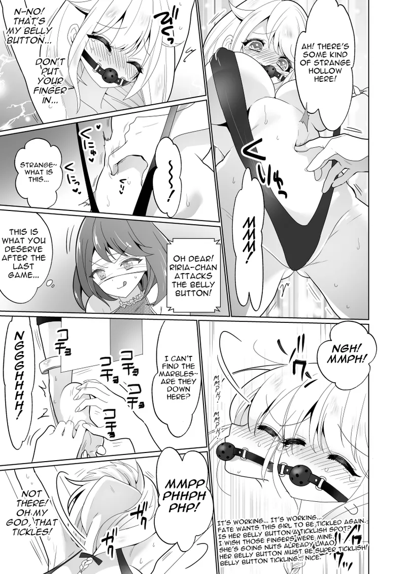 ppw - Trapped in Tickling Games page 37 - swimsuit bondage hentai manga - read online free