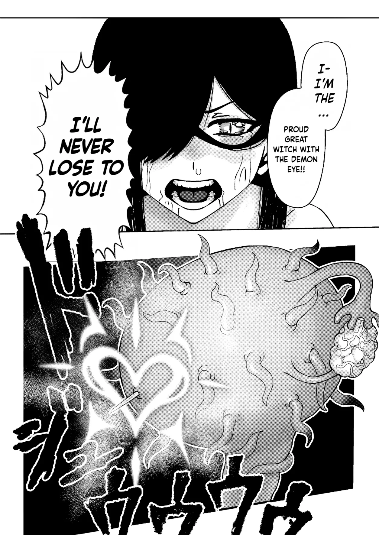 Majo ga Shokushuu to Mushi ni Kisei Sarete Shikyuu to Jinsei o Mechakucha ni Sareru Hanashi | A story of a witch infected by tentacles and bugs and how they seriously messed up her womb and life! page 29 original parody - squirting big breasts hentai manga - read online free