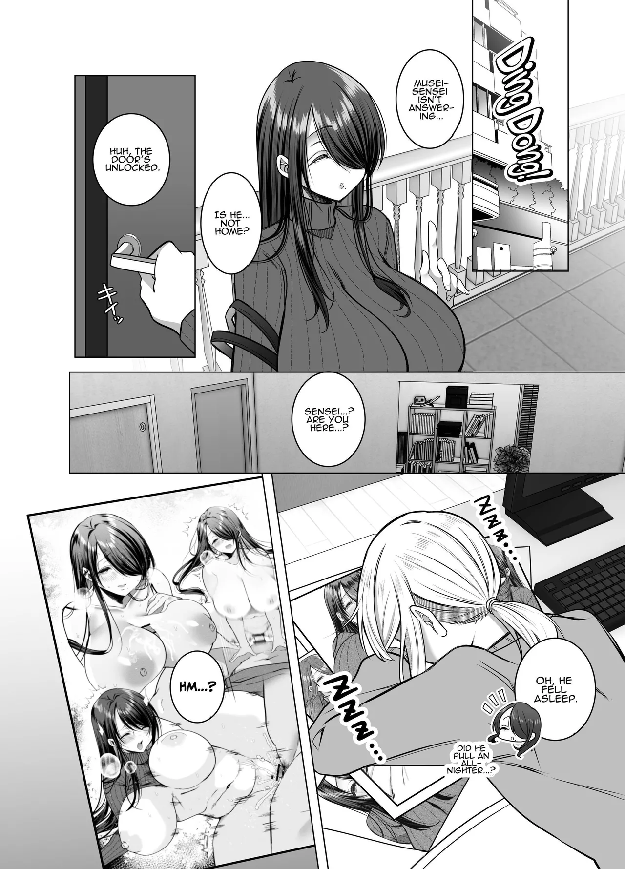 Ecchi na Henshuu Kurokawa-san | Erotic Editor Kurokawa page 15 original parody - sole female sole male hentai manga - read online free