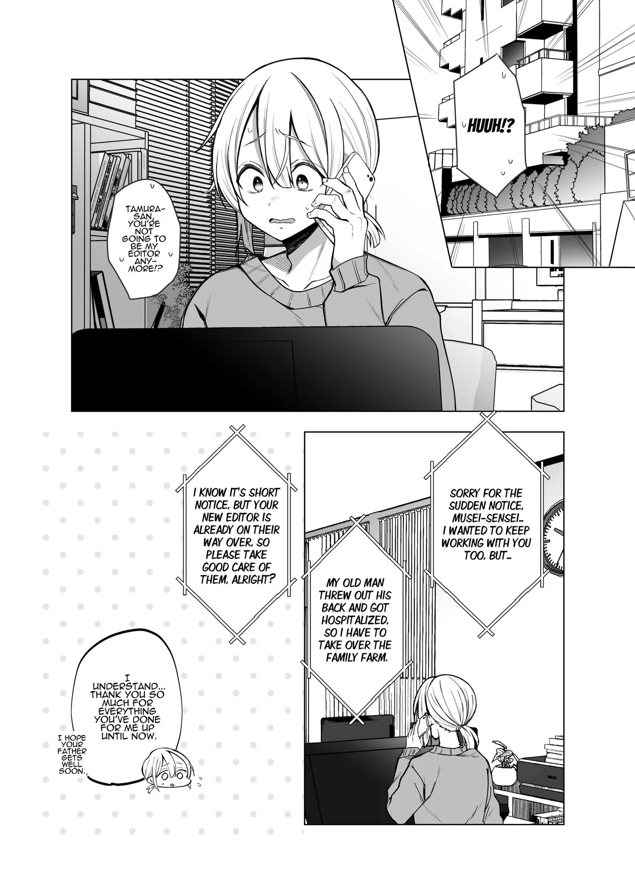 Ecchi na Henshuu Kurokawa-san | Erotic Editor Kurokawa - Page 4