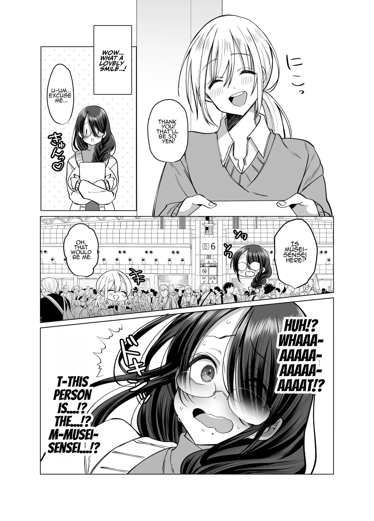 Ecchi na Henshuu Kurokawa-san | Erotic Editor Kurokawa page 57 original parody - sole female sole male hentai manga - read online free