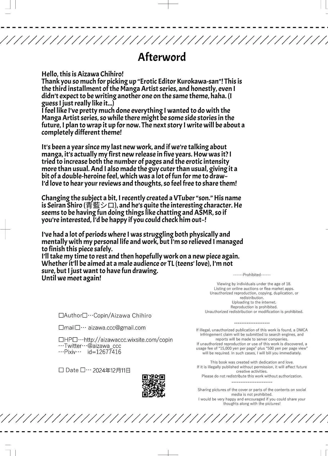 Ecchi na Henshuu Kurokawa-san | Erotic Editor Kurokawa page 64 original parody - sole female sole male hentai manga - read online free