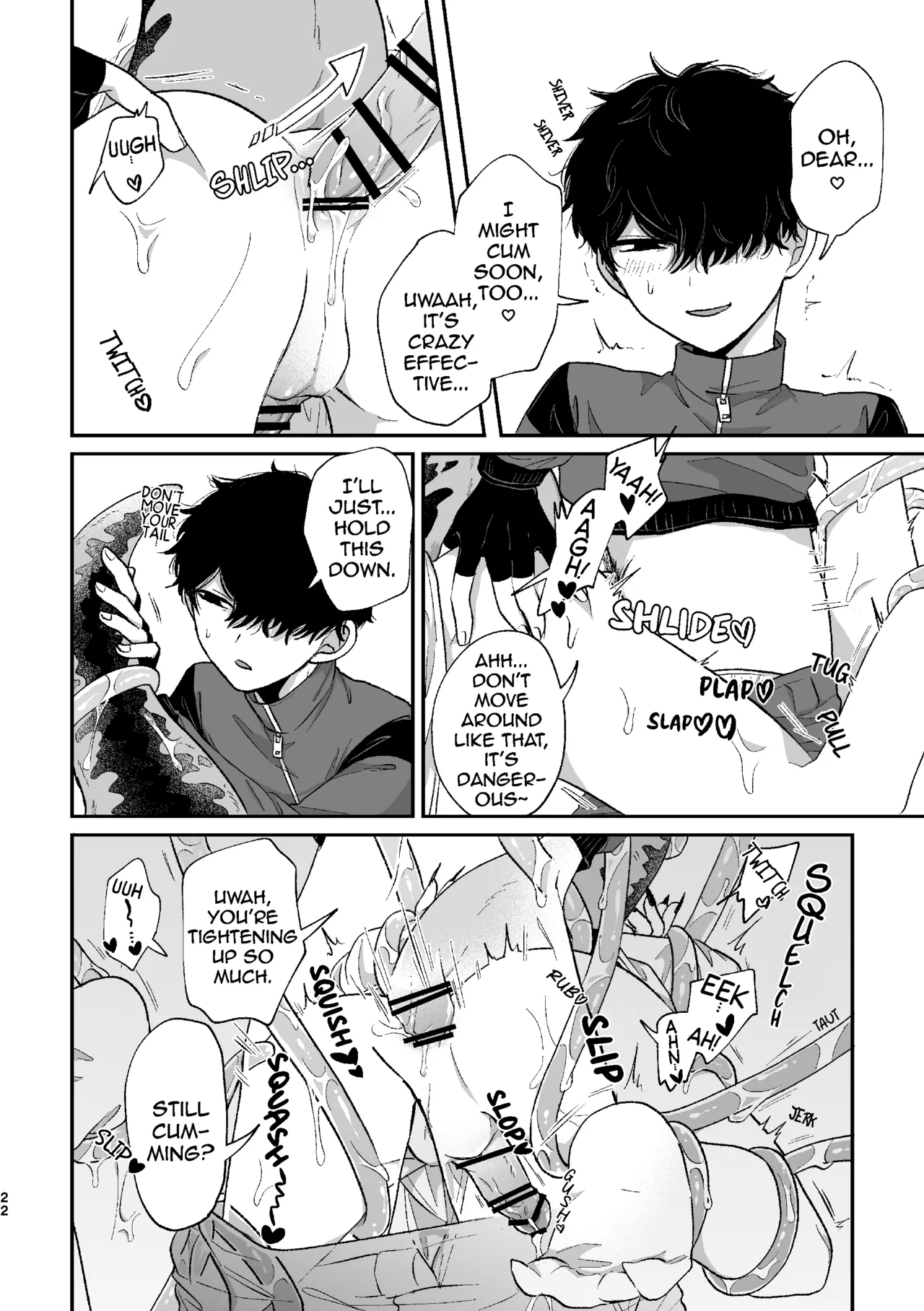 I'm Sorry, but This is an Ero Manga II page 21 - unusual teeth piercing hentai manga - read online free