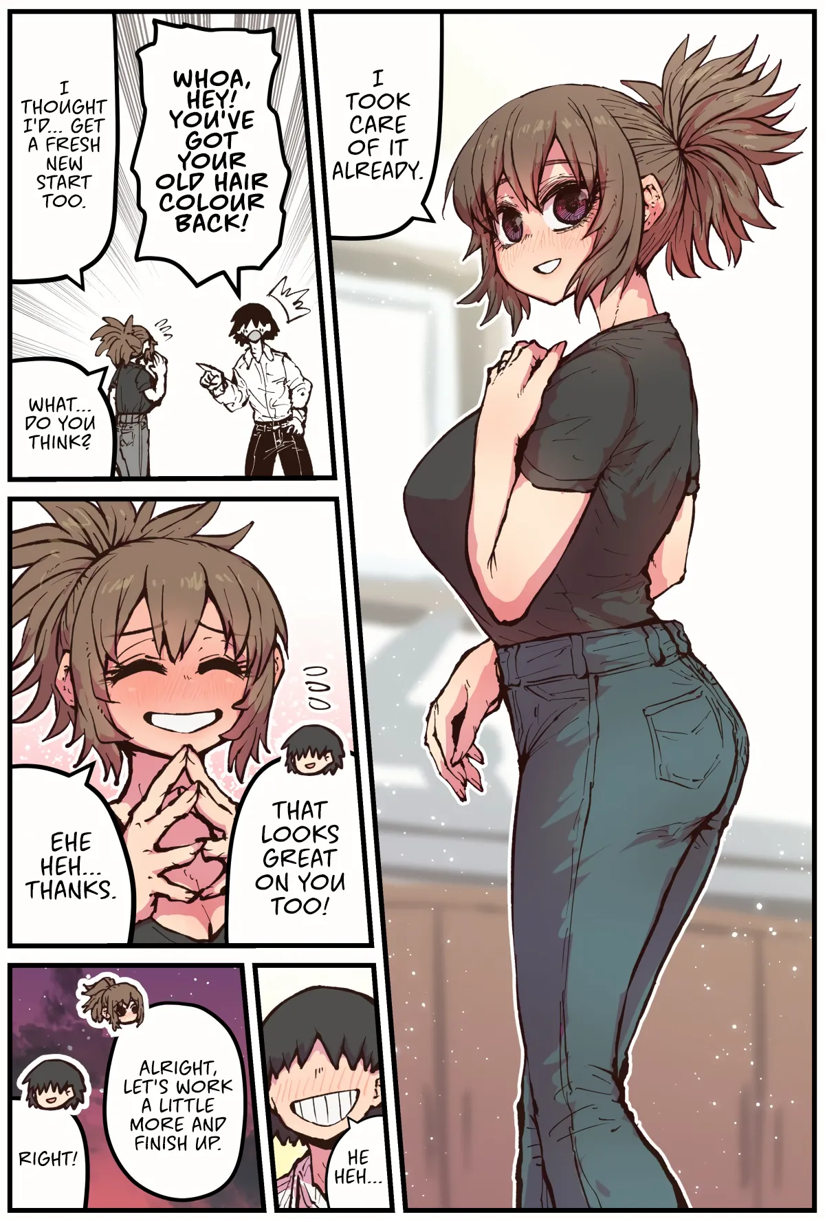 Jimoto ni Kaettekitara Osananajimi ga Kowareteta | When I Returned to My Hometown, My Childhood Friend was Broken page 136 original parody - squirting big breasts hentai manga - read online free