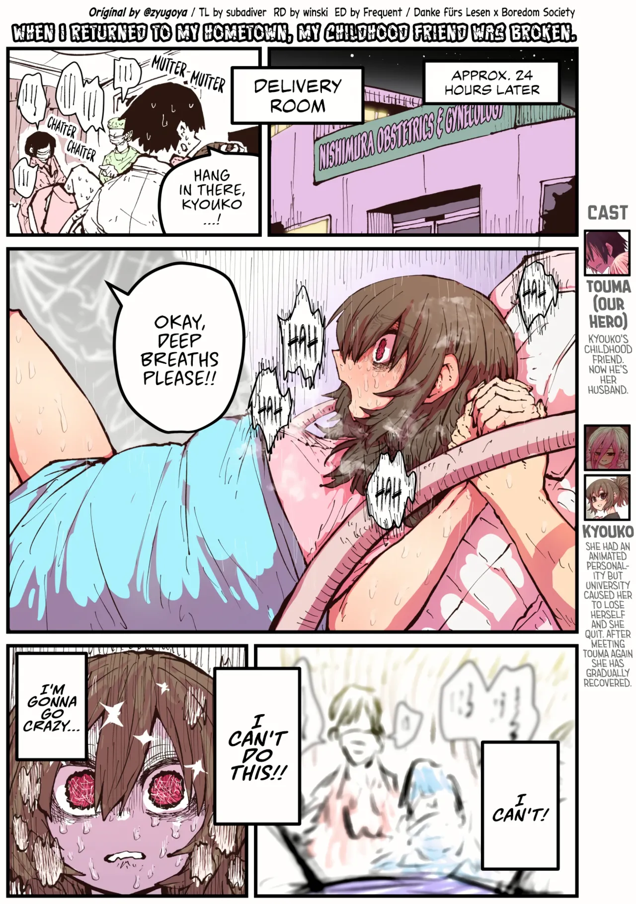 Jimoto ni Kaettekitara Osananajimi ga Kowareteta | When I Returned to My Hometown, My Childhood Friend was Broken page 149 original parody - sole female sole male hentai manga - read online free