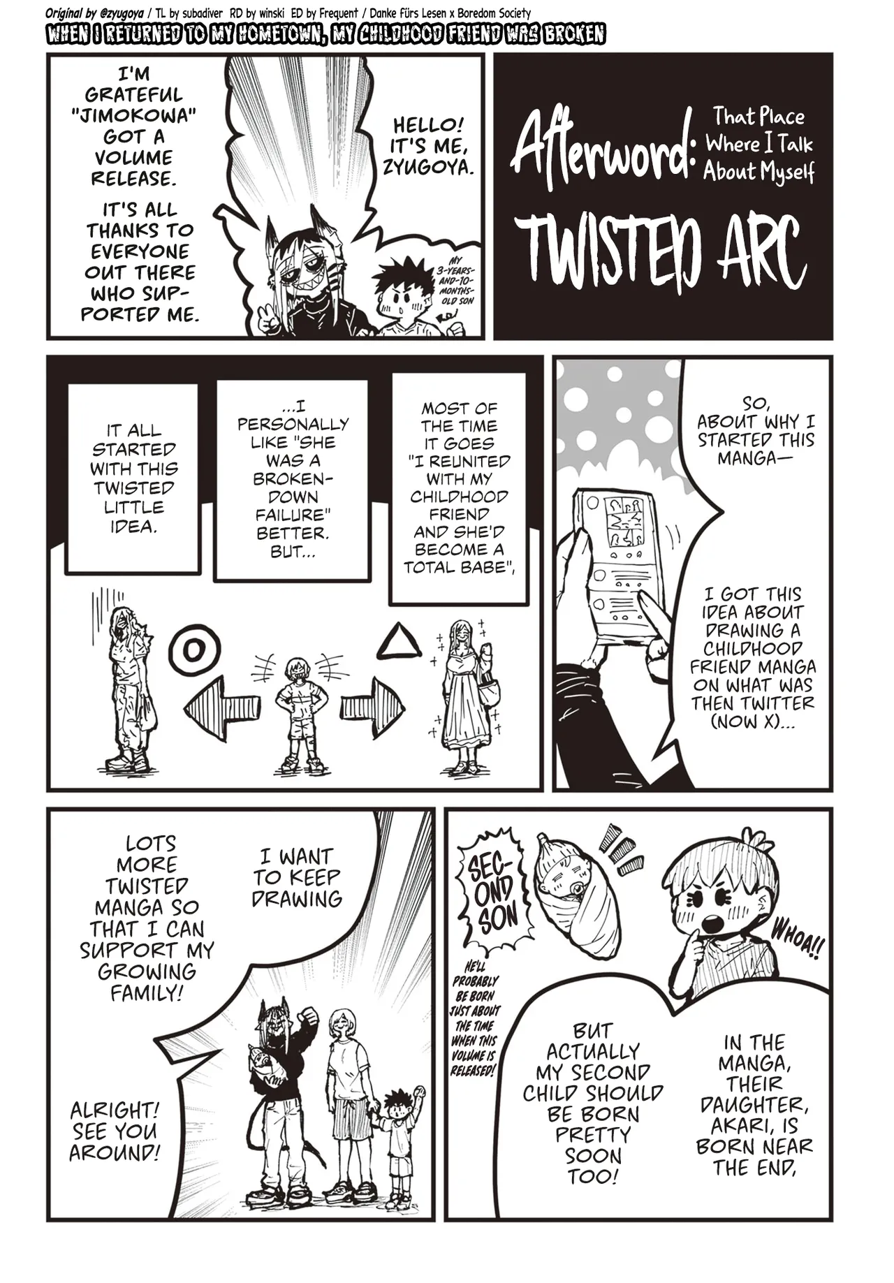 Jimoto ni Kaettekitara Osananajimi ga Kowareteta | When I Returned to My Hometown, My Childhood Friend was Broken page 177 original parody - squirting big breasts hentai manga - read online free