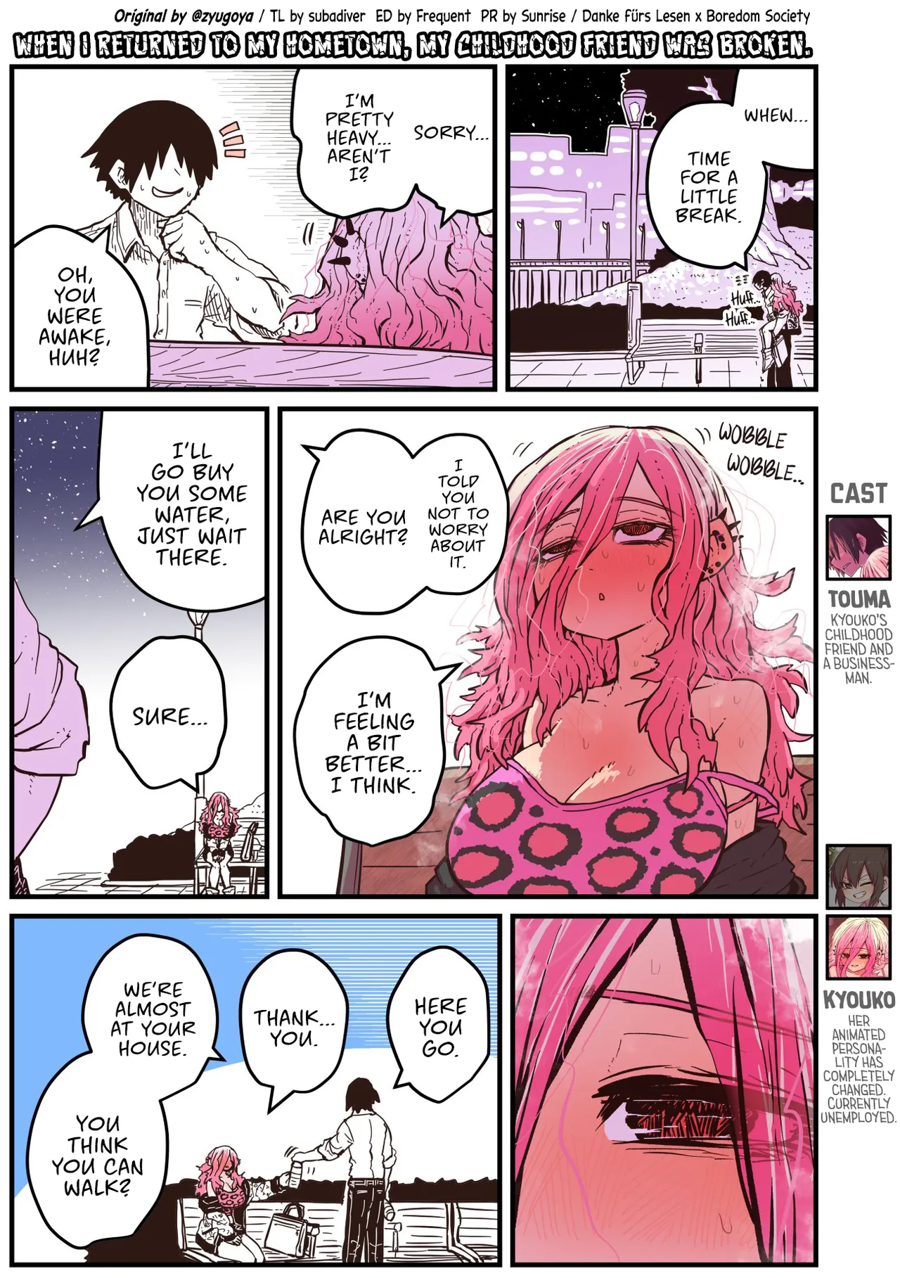 Jimoto ni Kaettekitara Osananajimi ga Kowareteta | When I Returned to My Hometown, My Childhood Friend was Broken page 18 original parody - sole female sole male hentai manga - read online free