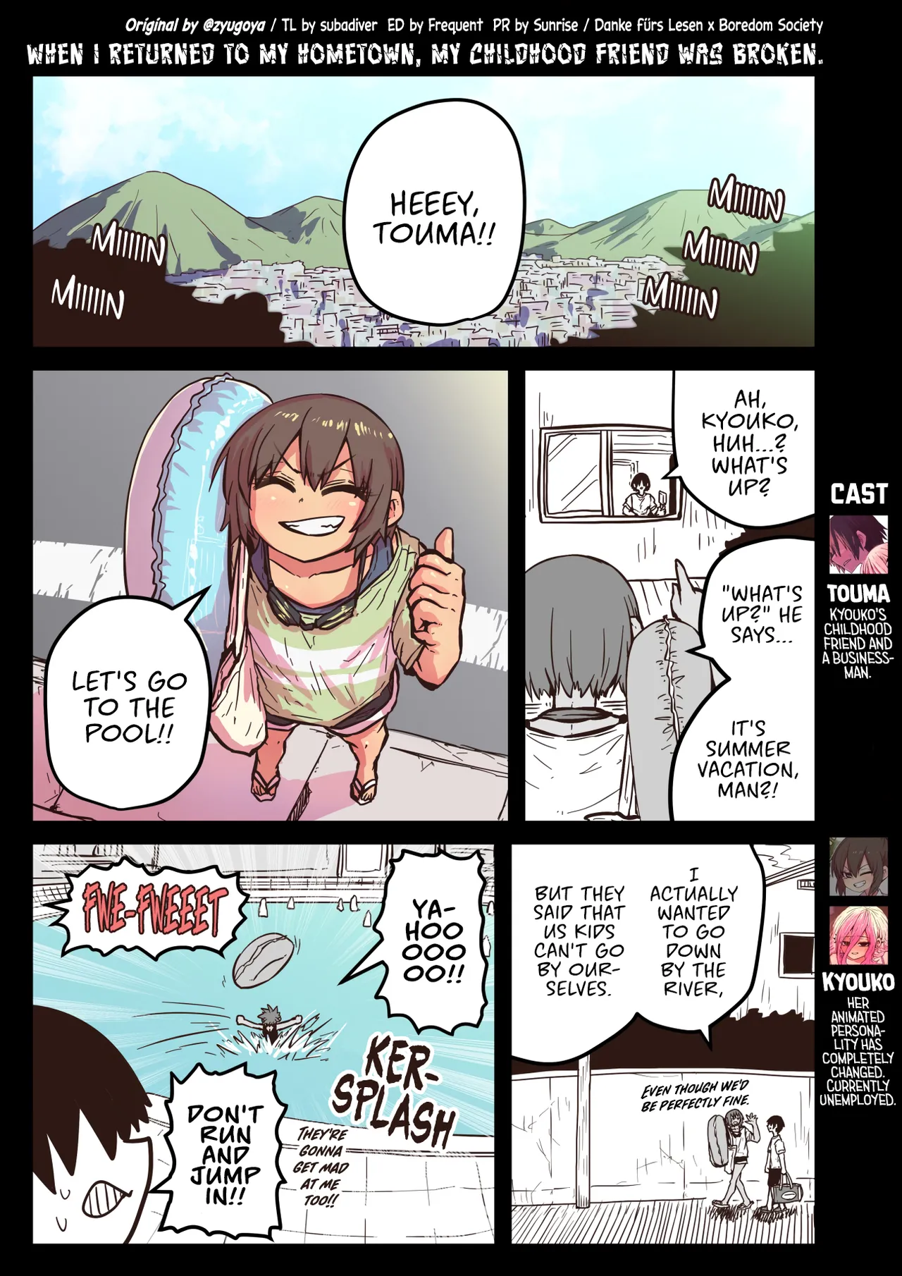 Jimoto ni Kaettekitara Osananajimi ga Kowareteta | When I Returned to My Hometown, My Childhood Friend was Broken page 20 original parody - squirting big breasts hentai manga - read online free