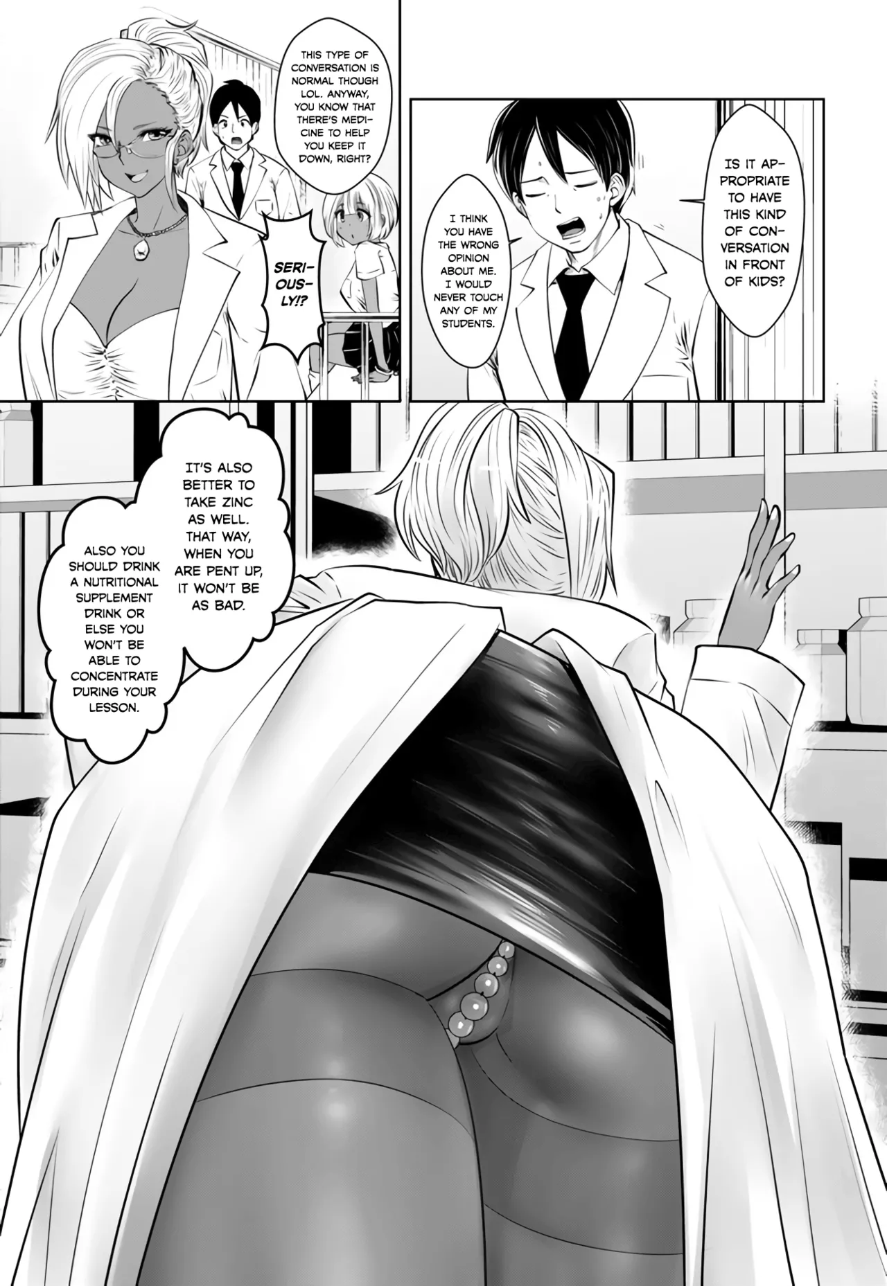 Black Gakkou ni Tsutomete Shimatta Sensei - Transferred to the Gyaru Academy vol 1 page 80 - big breasts gyaru hentai manga - read online free
