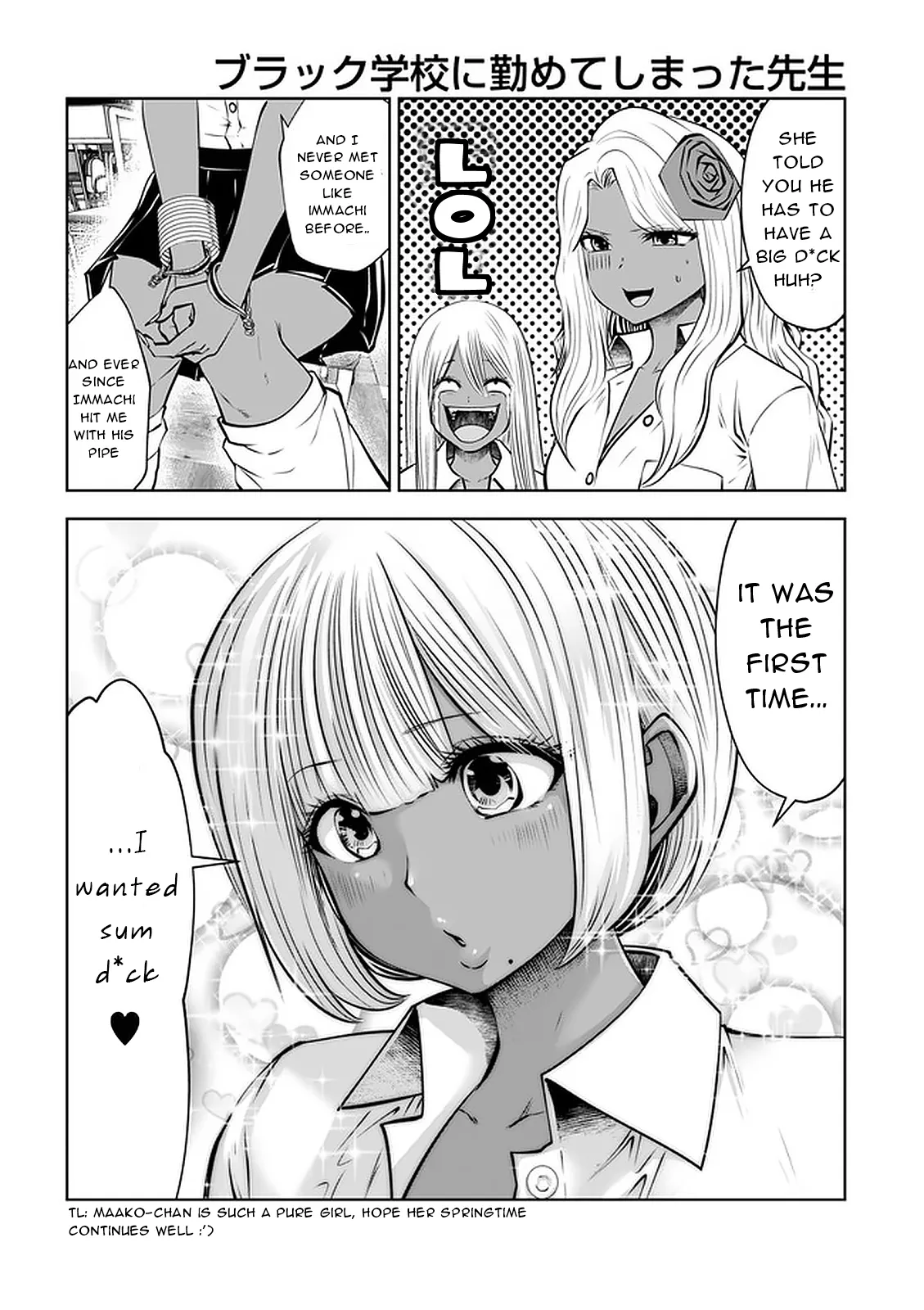 Black Gakkou ni Tsutomete Shimatta Sensei - Transferred to the Gyaru Academy vol 4 page 72 - big breasts gyaru hentai manga - read online free