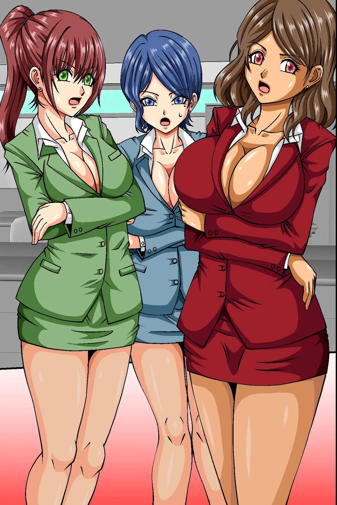 Ore no Samen Hoshigaru Bitch Darake no Office ni Kaetara Mainichi Tanetsuke Shihoudai no Harem Gyoumu ni Natta w page 49 original parody - big breasts full color hentai manga - read online free