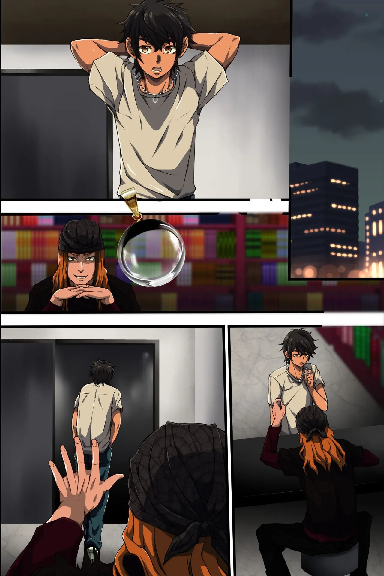 Gakuen Sennou Life! Pashiri no Boku ga Gakuen de Harem o Kizukechatta Riyuu page 44 original parody - big breasts schoolboy uniform hentai manga - read online free