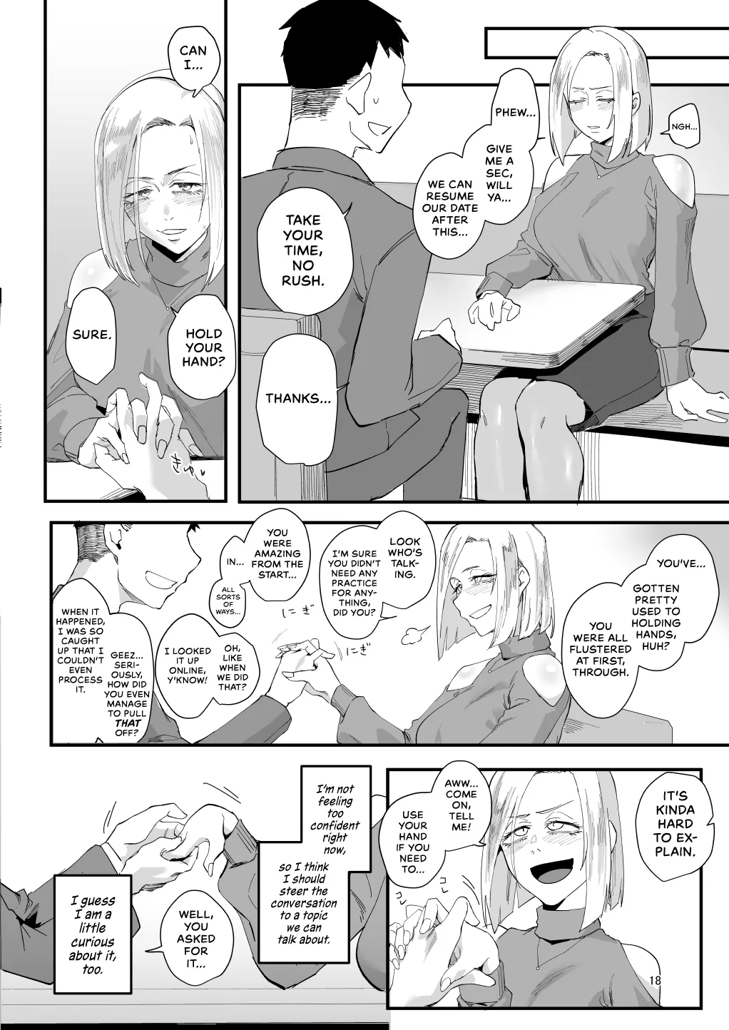 Atashi de…. | For me... page 14 original parody - sole female sole male hentai manga - read online free