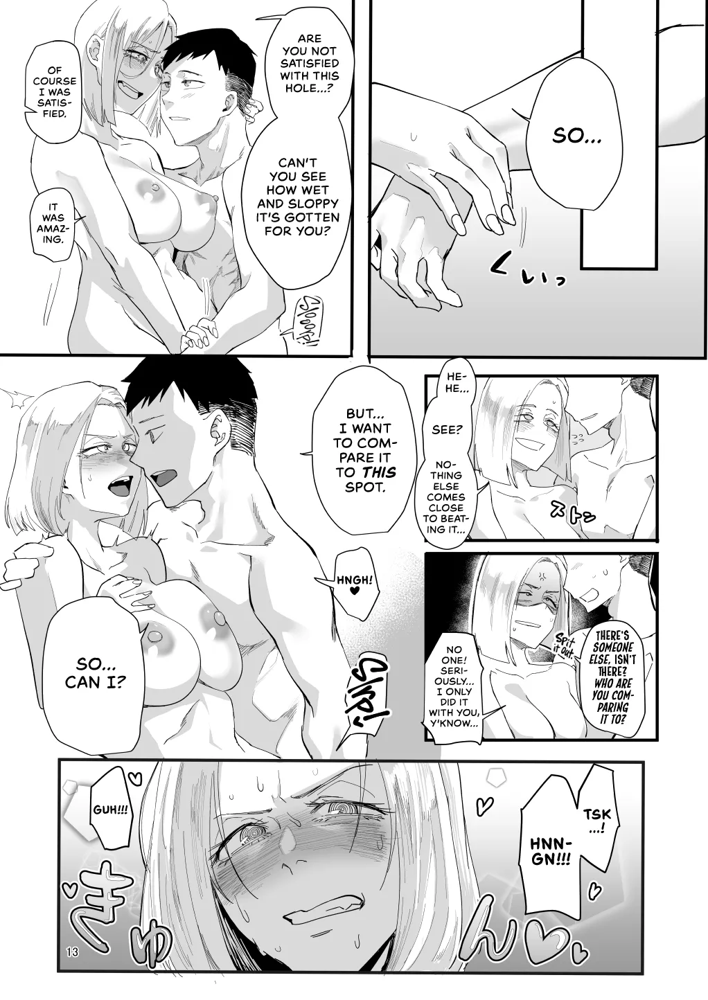 Atashi de…. | For me... page 9 original parody - sole female sole male hentai manga - read online free