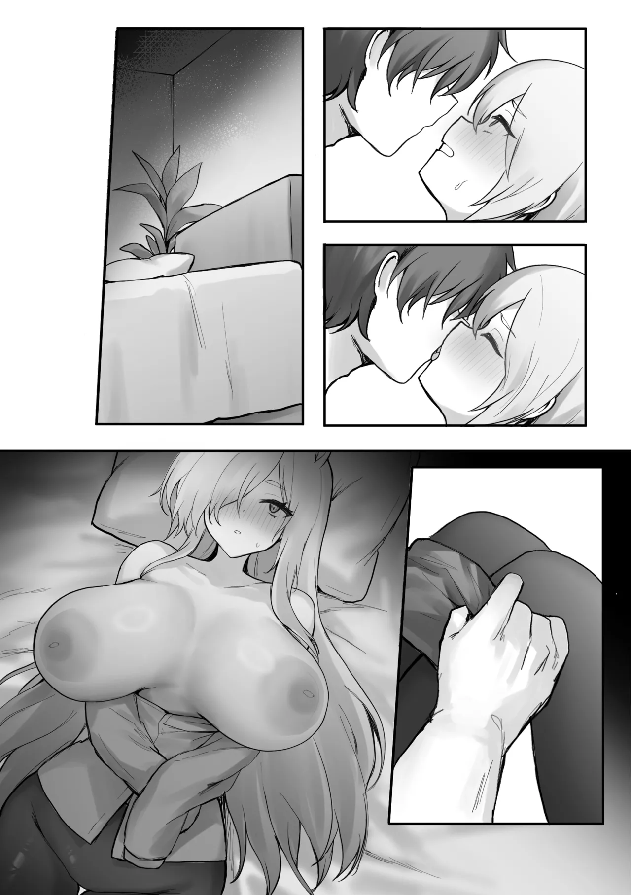 ×× to Sensei to. page 45 featuring yuuka hayase blue archive parody - big breasts nakadashi hentai manga - read online free