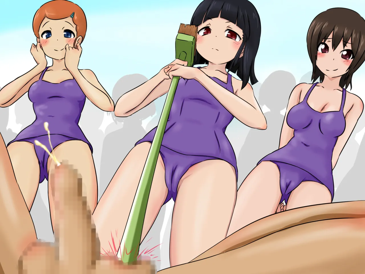 Tamatsubushi 無文字 page 19 original parody - femdom humiliation hentai manga - read online free