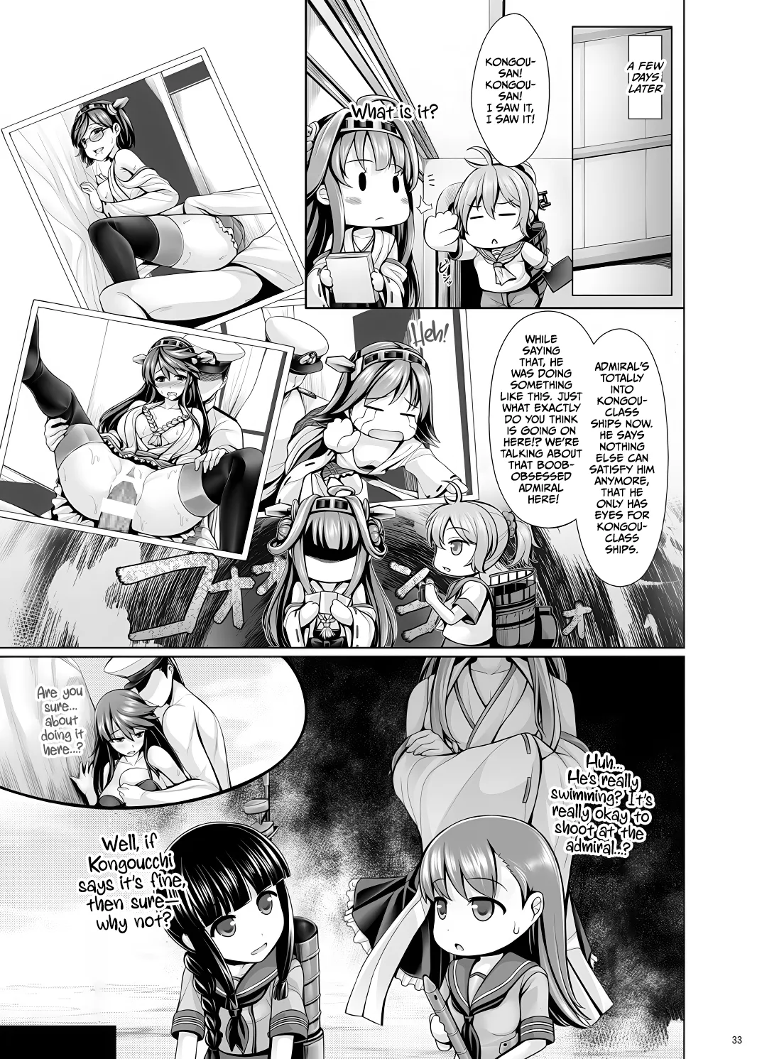 Hourainyuusen Youi! page 32 kantai collection parody - big breasts paizuri hentai manga - read online free