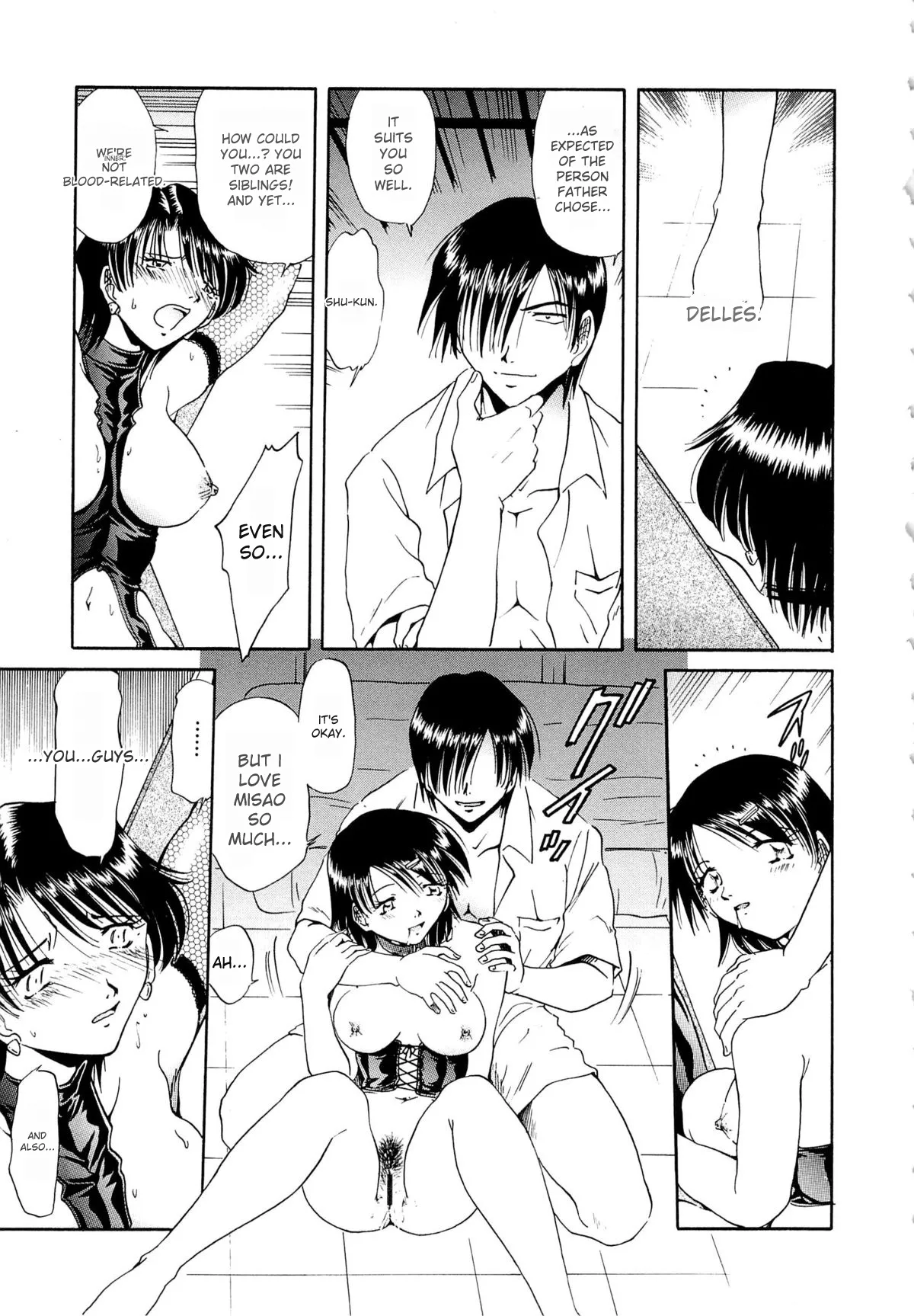 Gokuchuu Soukan - Have Sexual Intercourse In Jail page 134 original parody - rough translation collar hentai manga - read online free