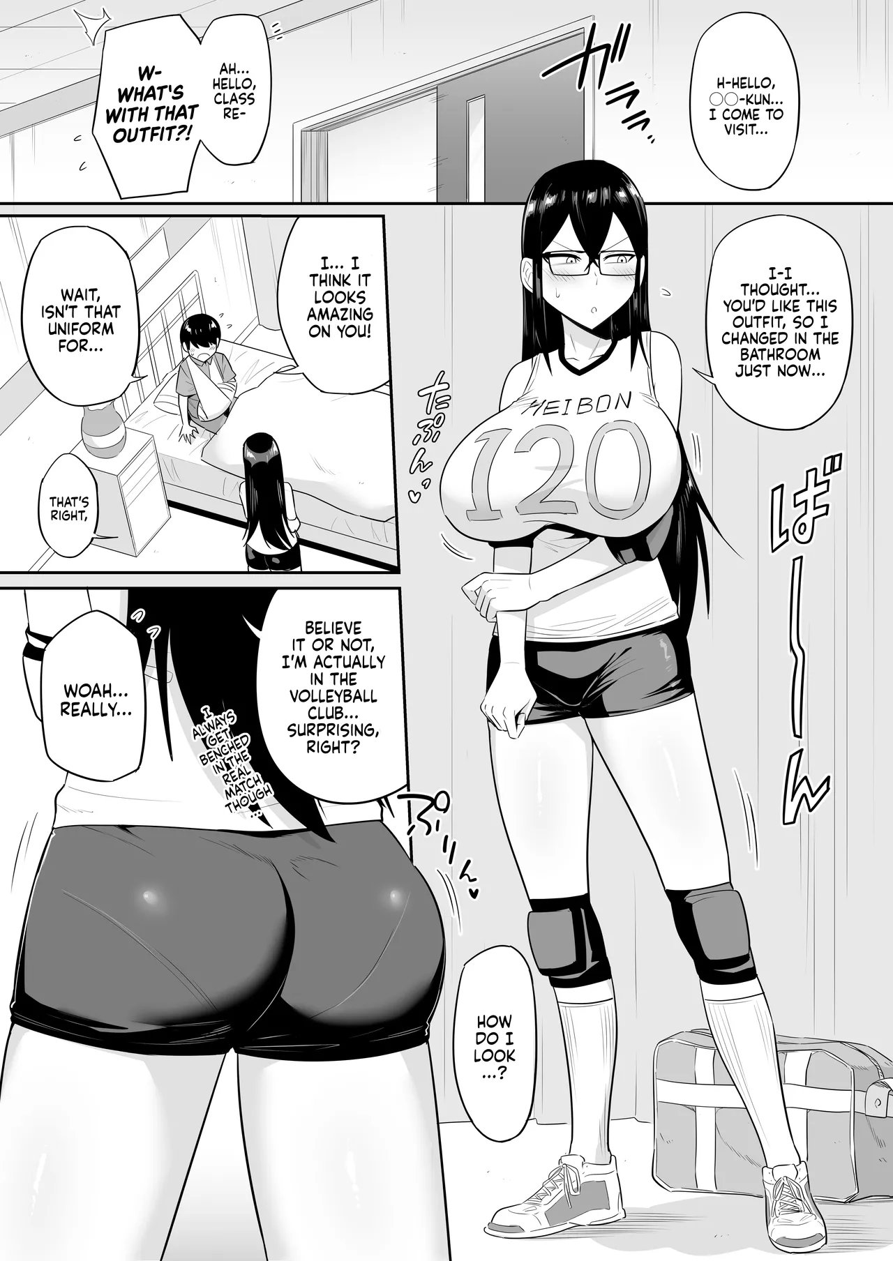 [Makosho] Sewayaki na Kyonyuu Gakkyuu Iinchou Sono 1-13 | The Kind and Caring Busty Class Rep Ch.1-13 [English] [NudeSalad] (Ongoing) page 48 original parody - sole female sole male hentai manga - read online free