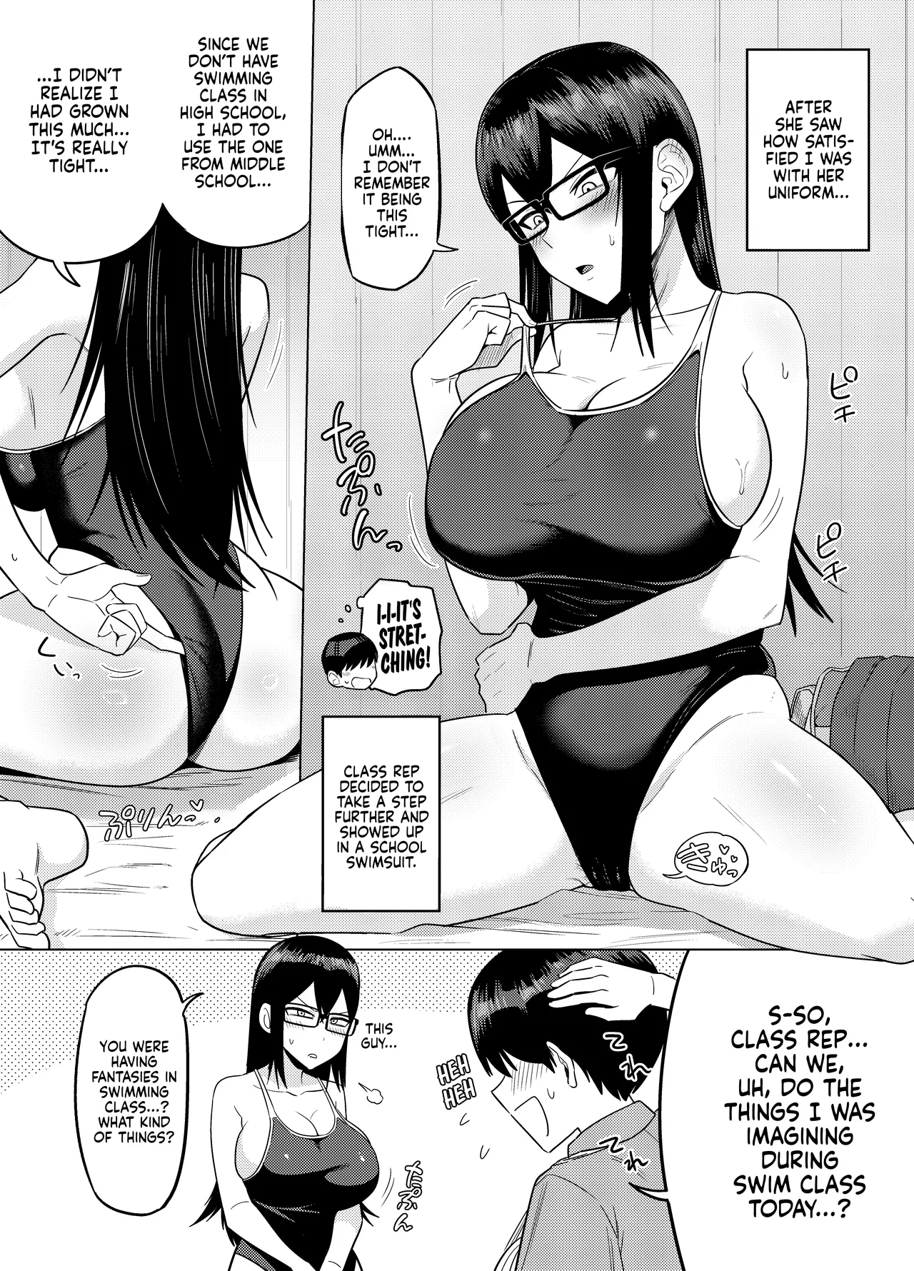 [Makosho] Sewayaki na Kyonyuu Gakkyuu Iinchou Sono 1-13 | The Kind and Caring Busty Class Rep Ch.1-13 [English] [NudeSalad] (Ongoing) page 60 original parody - sole female sole male hentai manga - read online free
