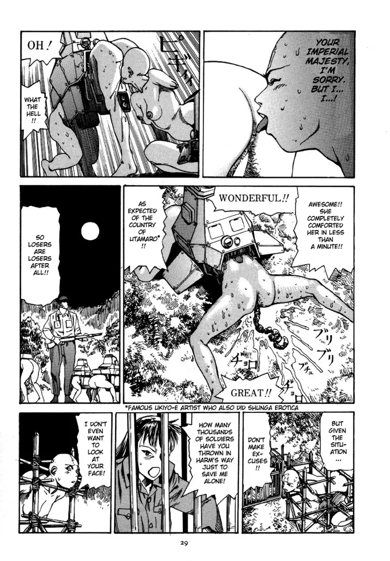 [Kago Shintarou] Kagayake! Dai Toua Kyouei Ken | Sparkle! Greater East-Asian Co-Prosperity Sphere [English] page 33 - tankoubon guro hentai manga - read online free